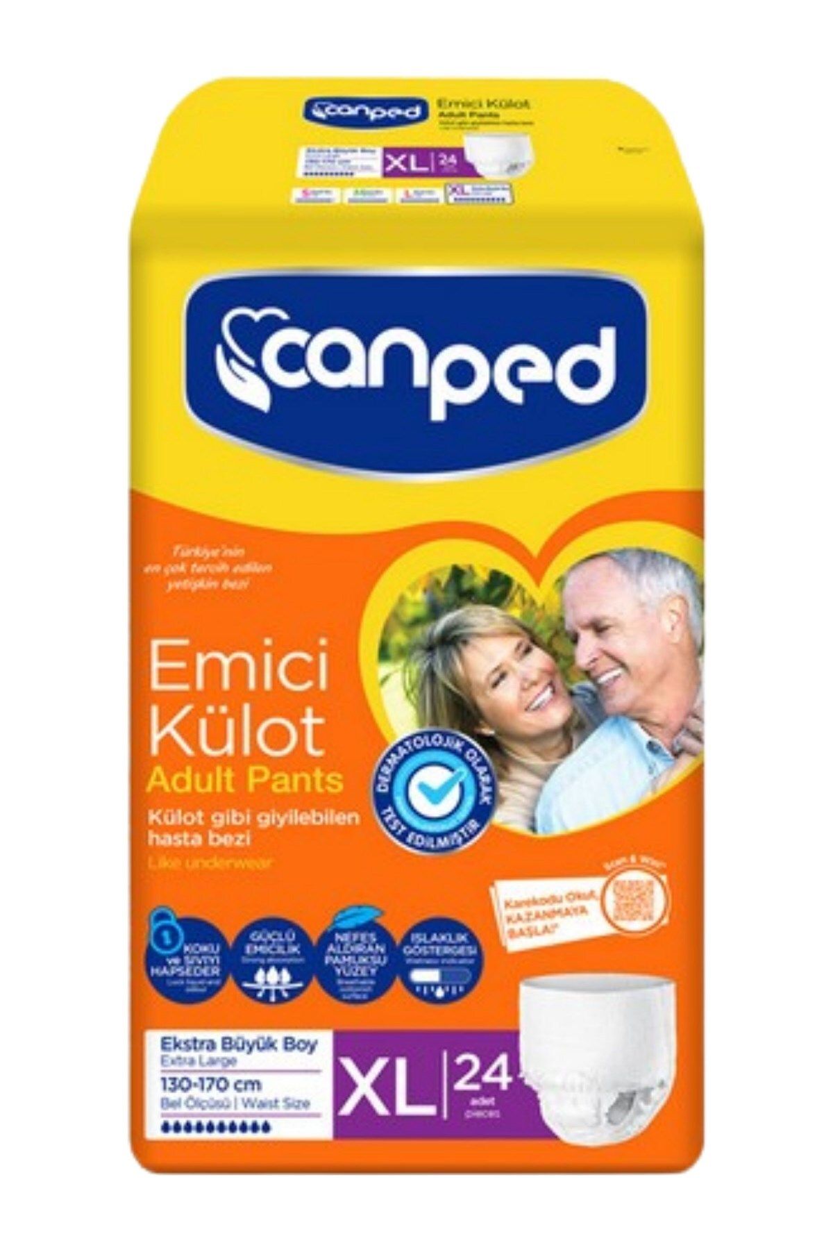 Canped Emici Külot XL 24lü (130-170 cm)