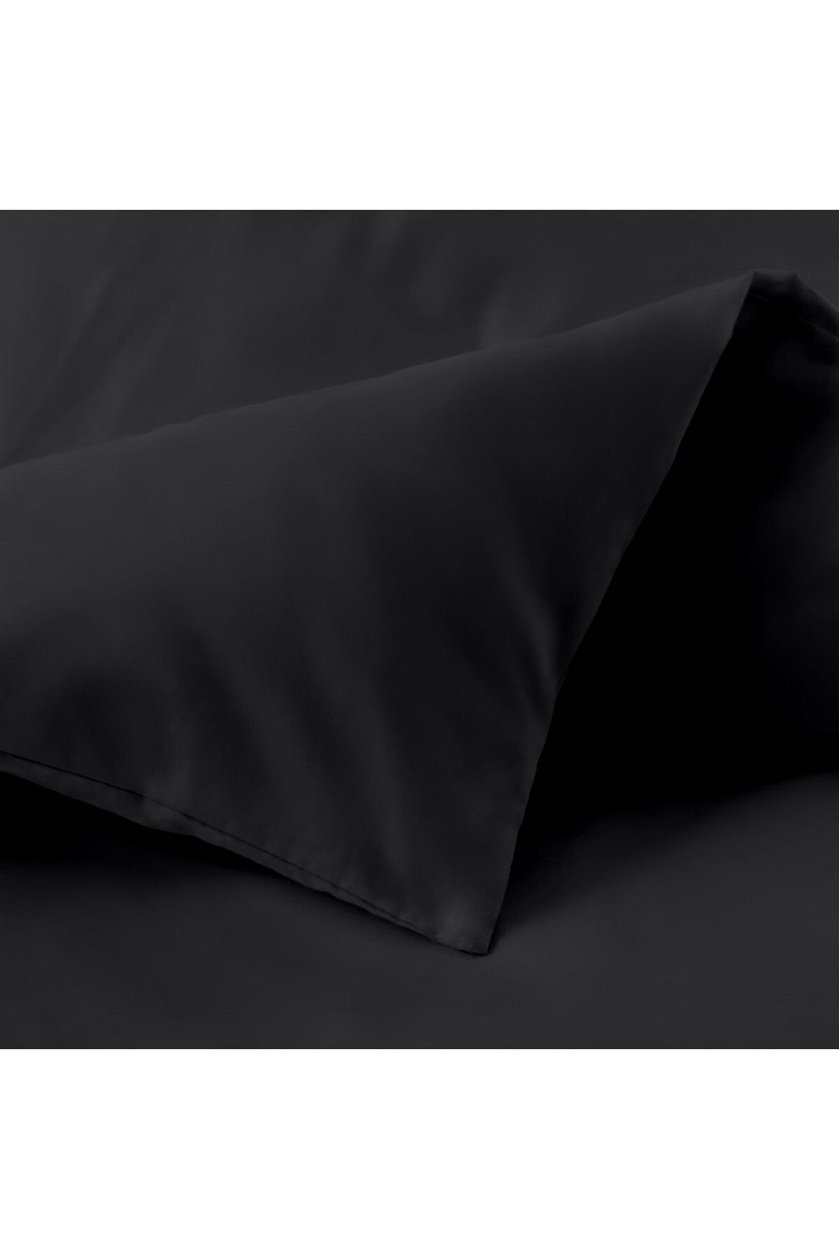 Evim-Black Single Duvet Cover Set - 160X220 Cm, Organic Cotton and Akfil 4