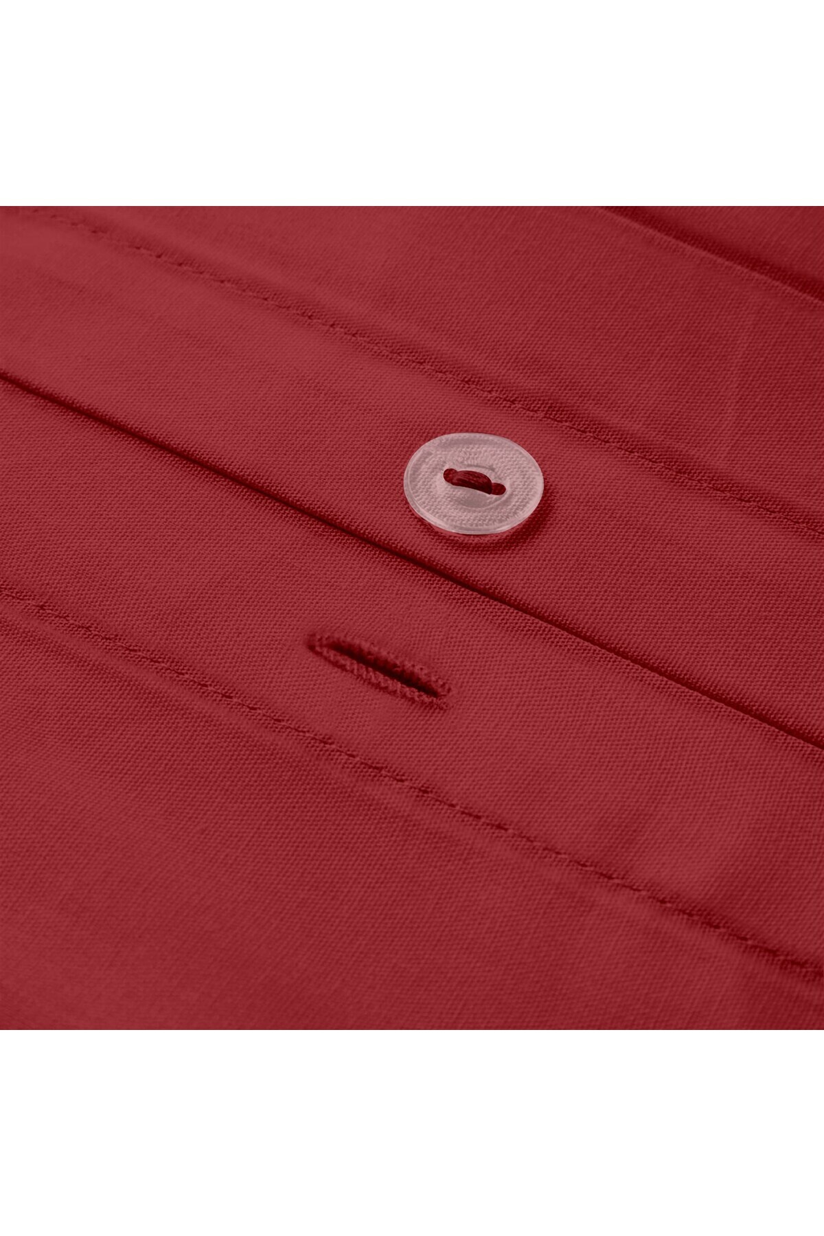 Evim-100% Cotton 200X220 cm Red Akfil Duvet Cover Tarma Double 5