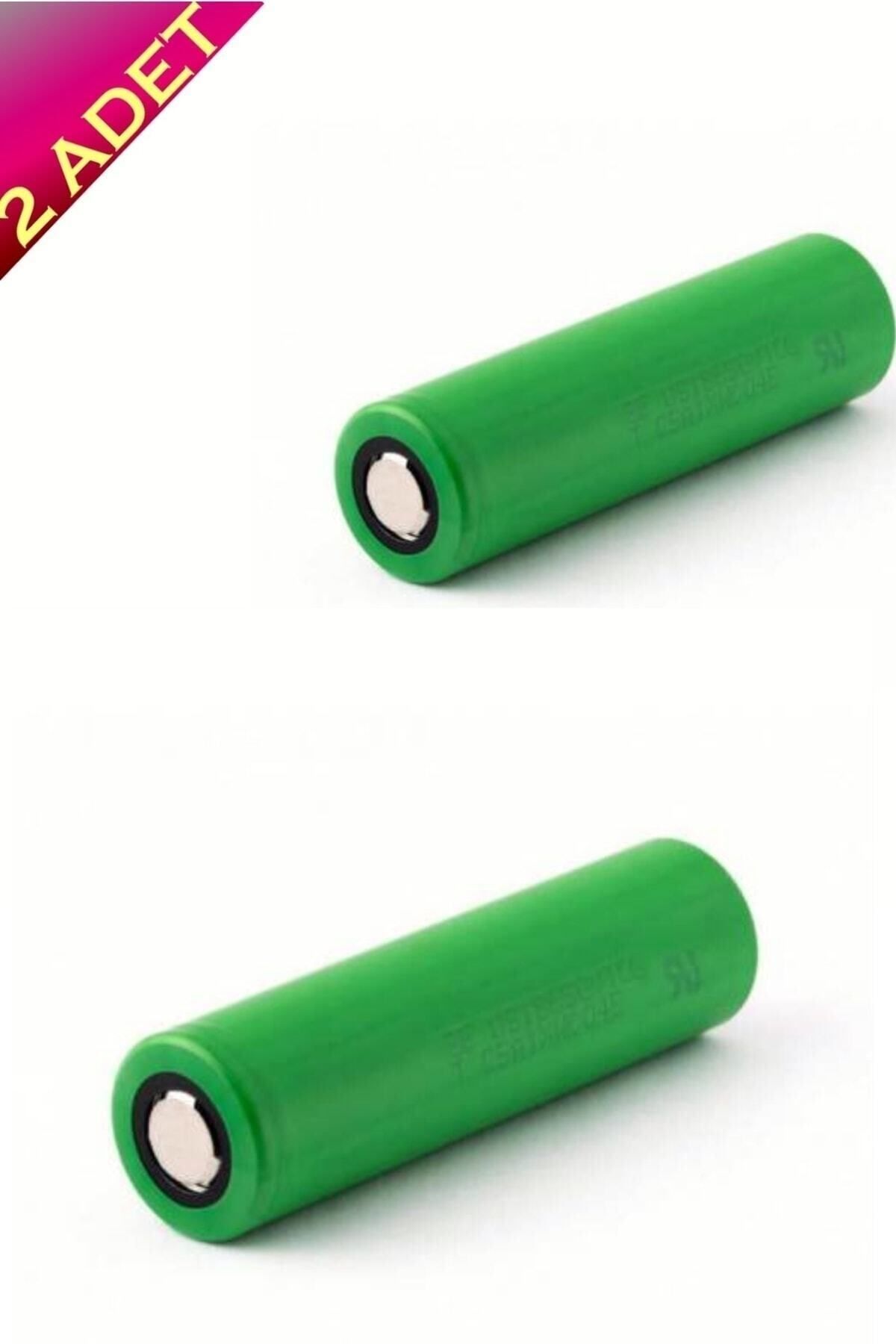MURATA 2 Adet 18650 Vtc6 3.7v 3000 Mah 30 Amper Li-ion Şarjlı Pil ( Şarj Edilebilir Us18650vtc6)