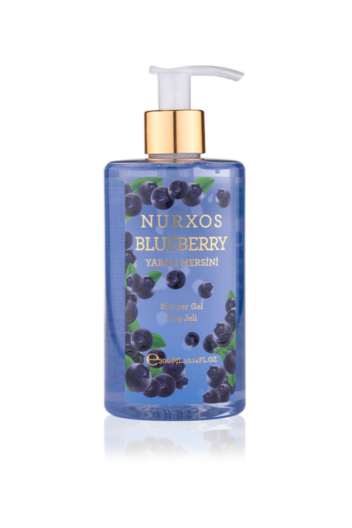 nurxos 9227 Blueberry Yaban Mersini 300 ml Kadın Erkek Duş Jeli 868112469