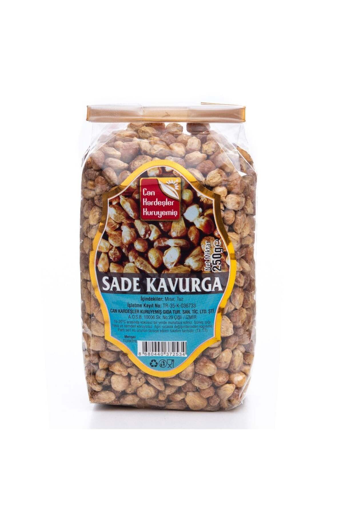 Can Kardeşler Kuruyemiş Sade Kavurga 250 G