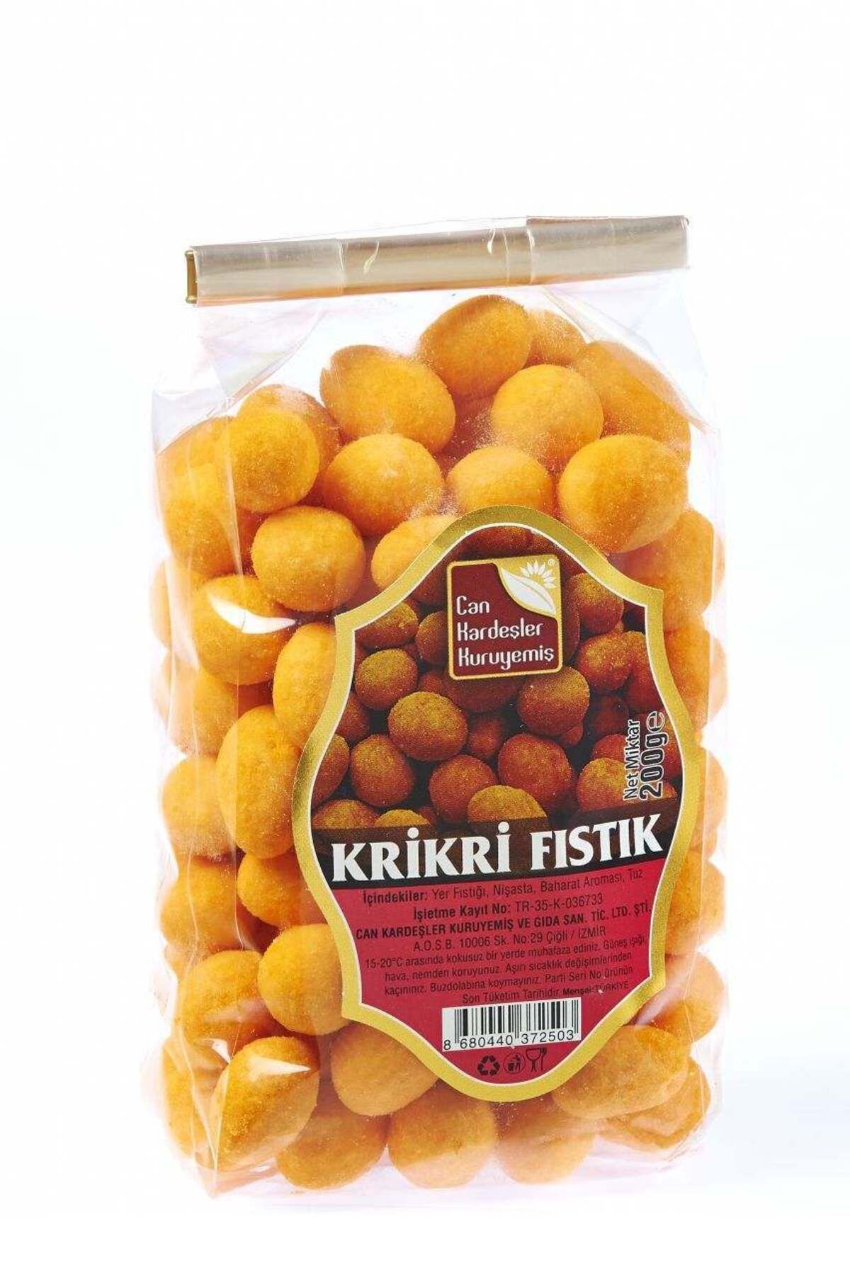 Can Kardeşler Kuruyemiş Soslu Fıstık (KRİKRİ) 200g