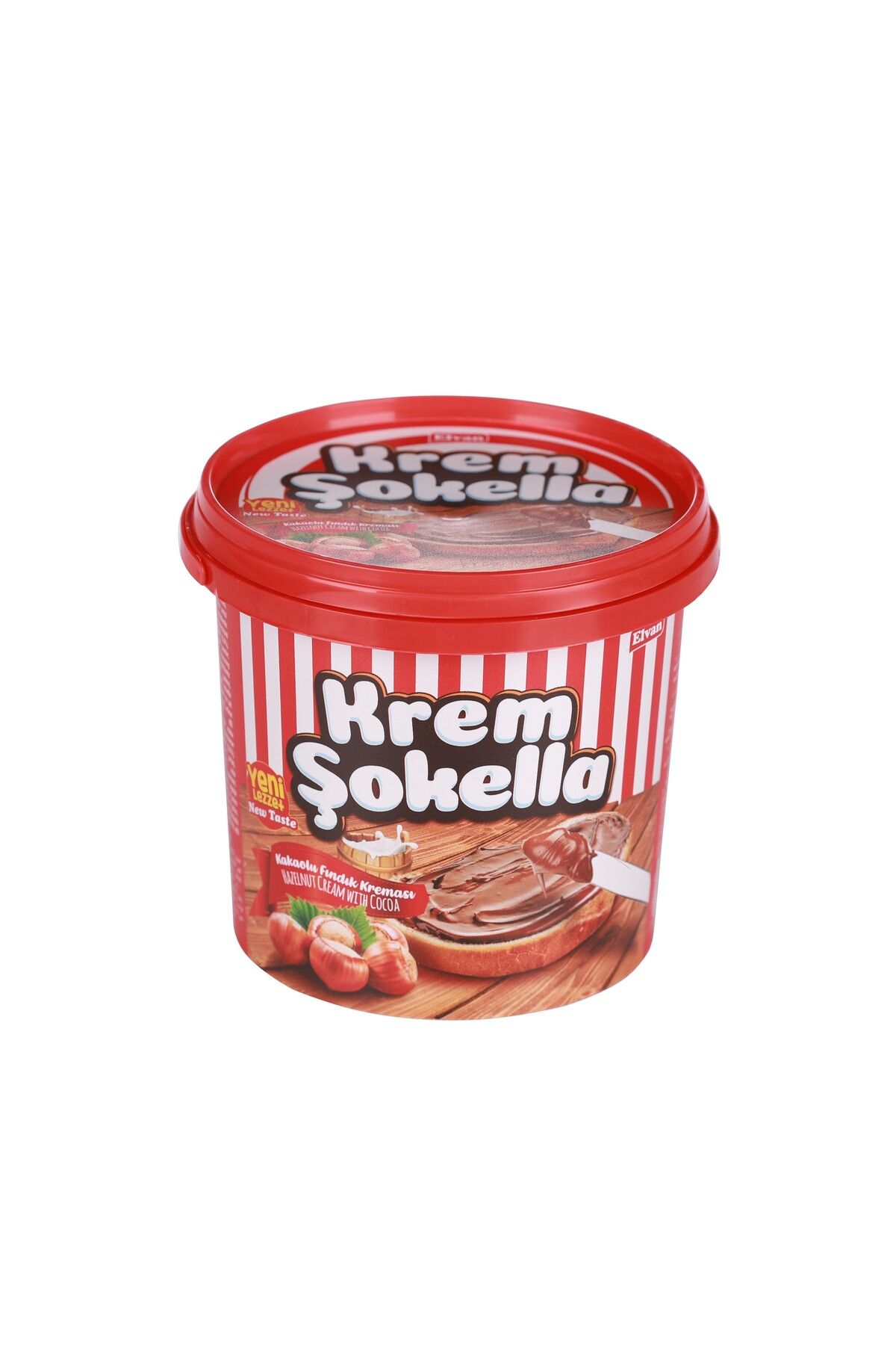 Elvan Krem Şokella Kova 1000 Gr. (1 Adet)