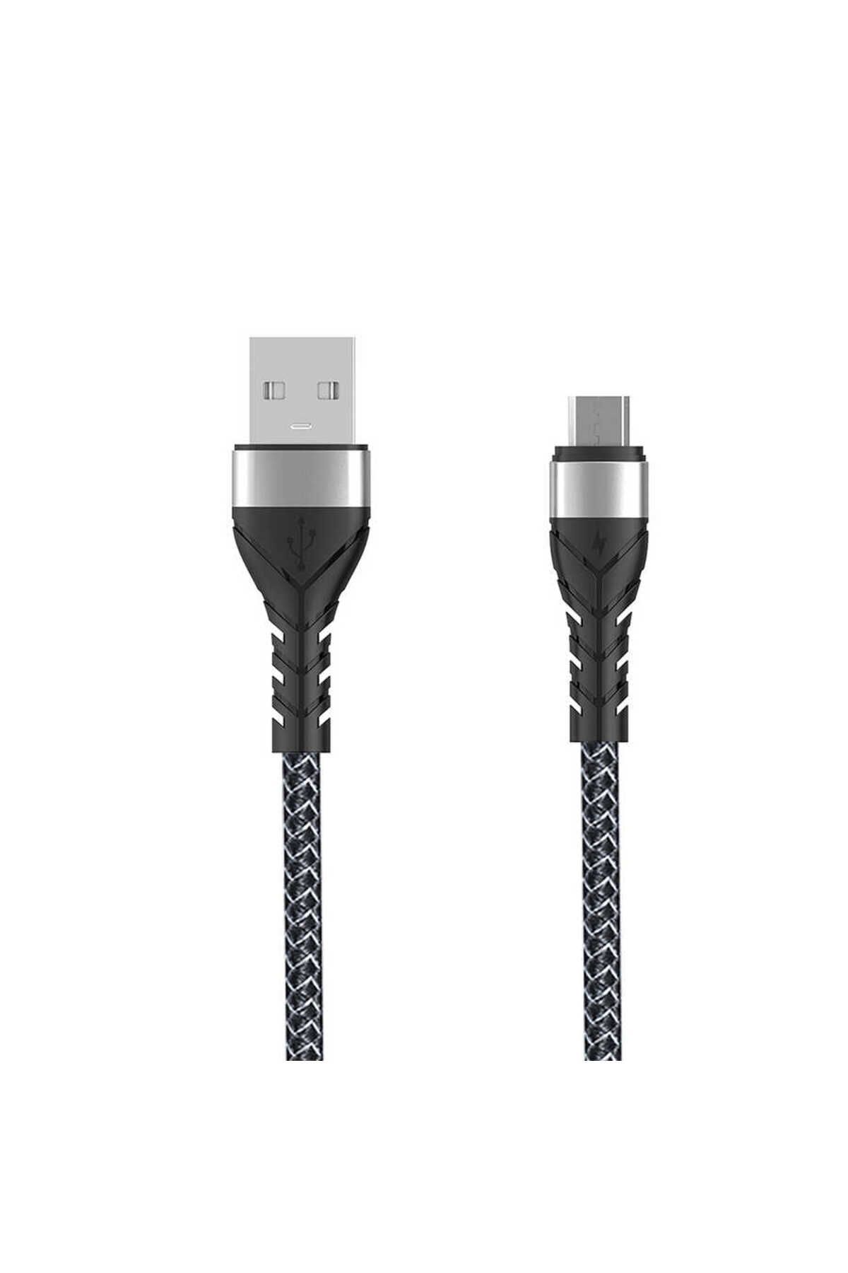 zore Siyah Bax Micro Usb Kablo 1M