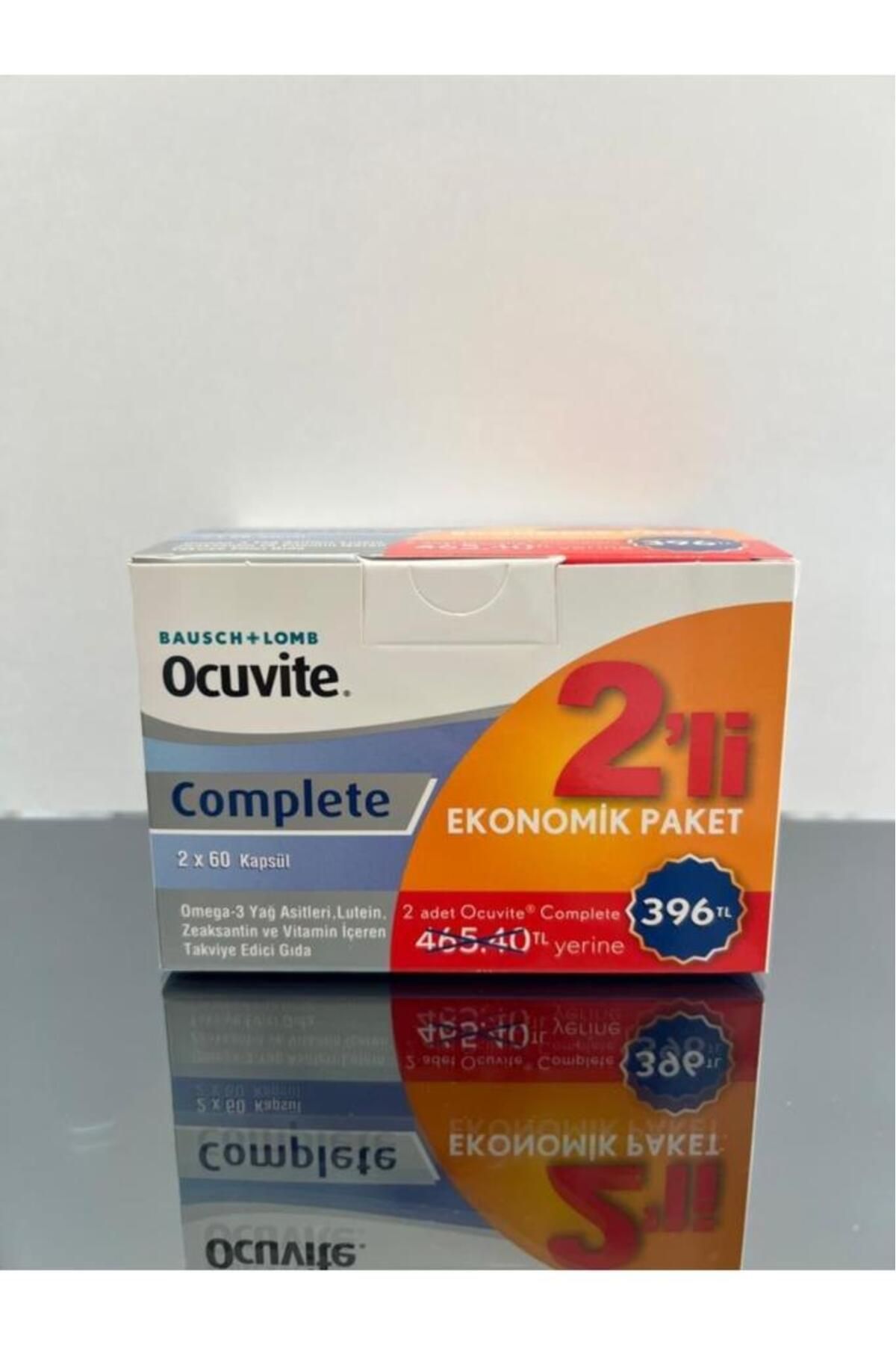 Ocuvite Complete Bausch Lomb 2 Adet 60 Kapsül