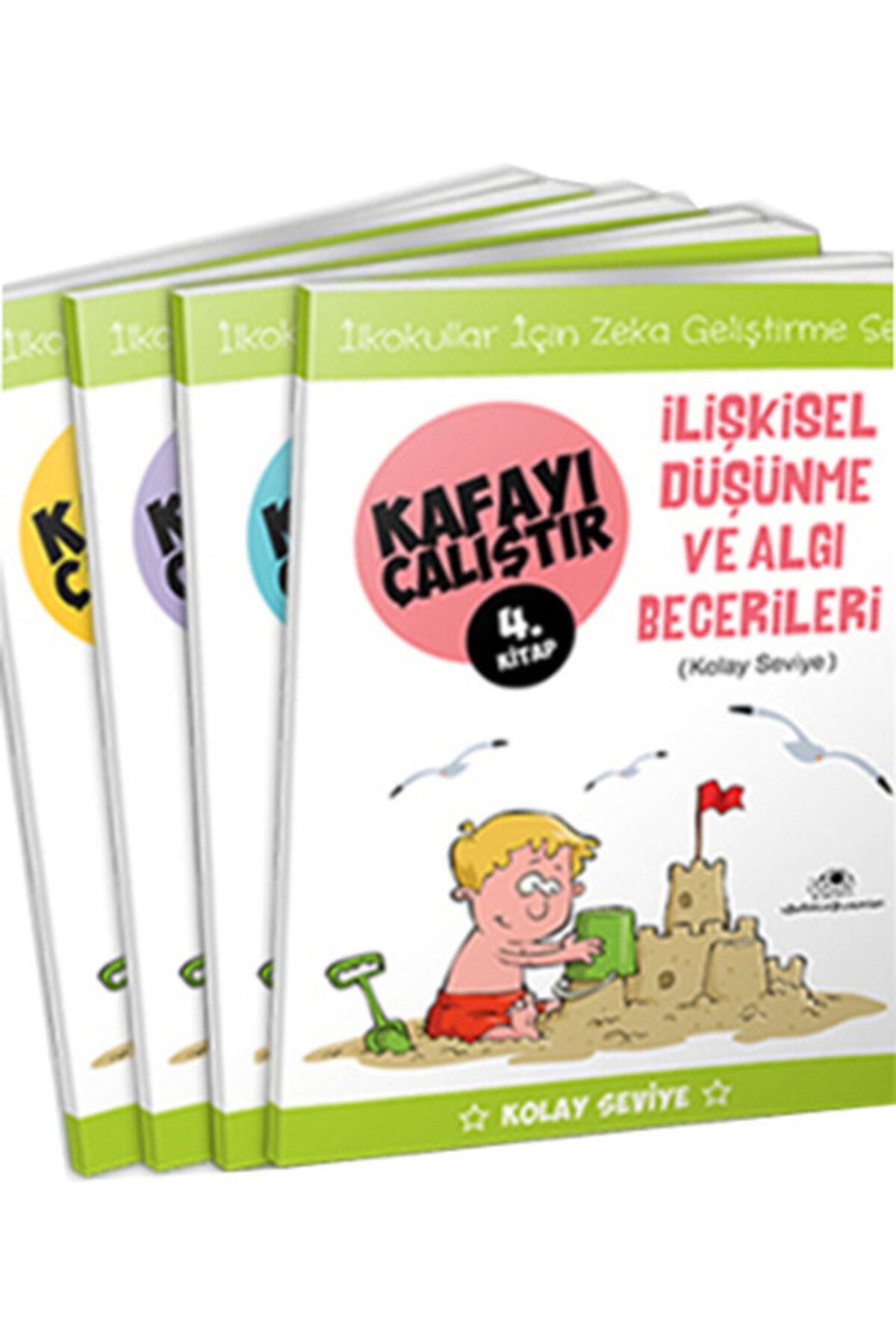 Destek Yayınları Kafayı Çalıştır Seti (4 Kitap) - Kolay Seviye