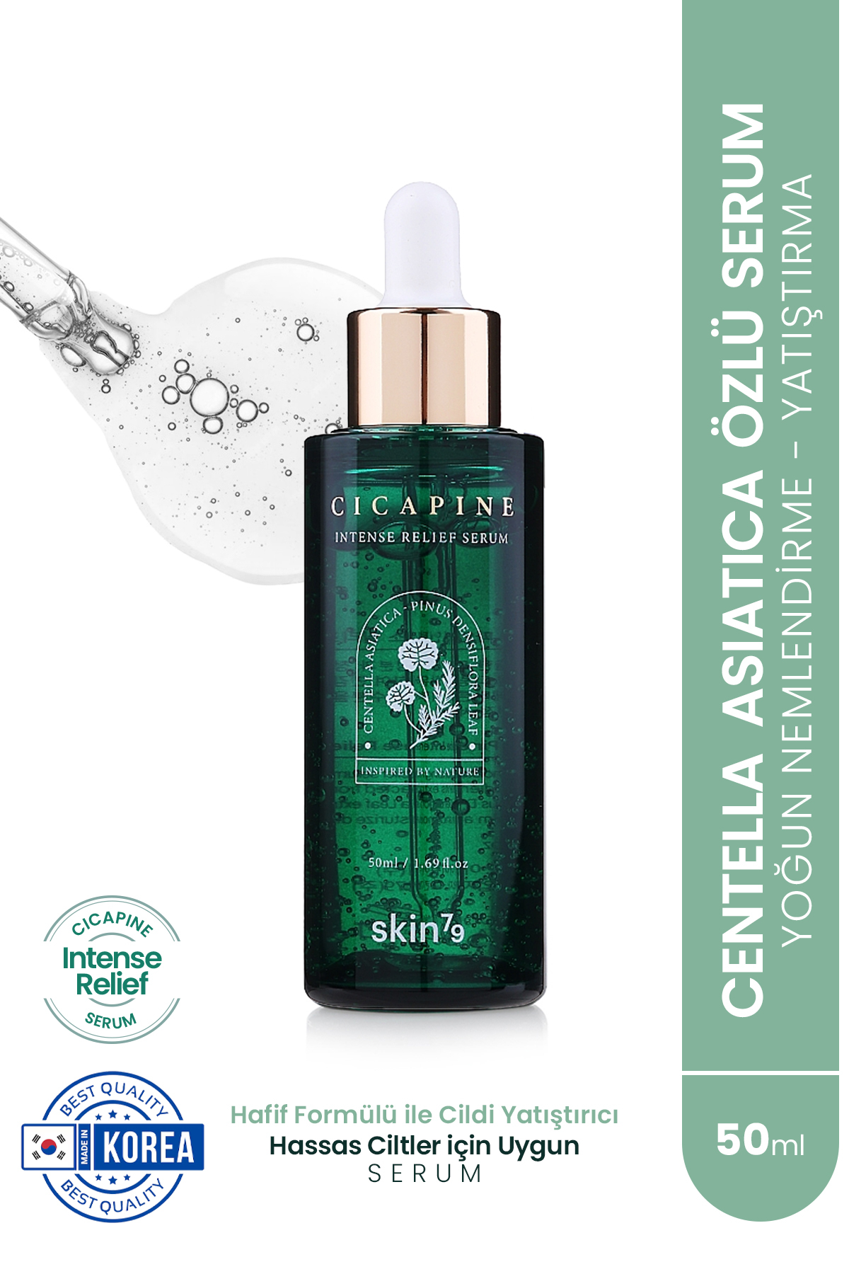 Skin79 Cica Pine Intense Relief Serum - Yatıştırıcı Sıkılaştırıcı
