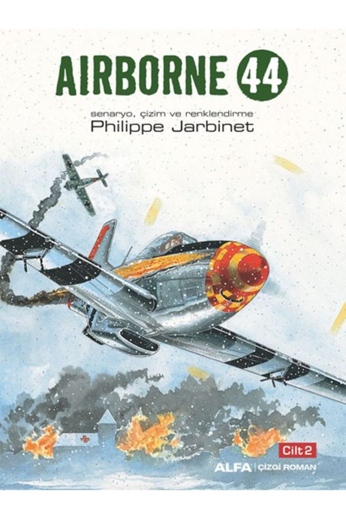 Destek Yayınları Airborne 44 Cilt 2 - Senaryo, Çizim ve Renklendirme