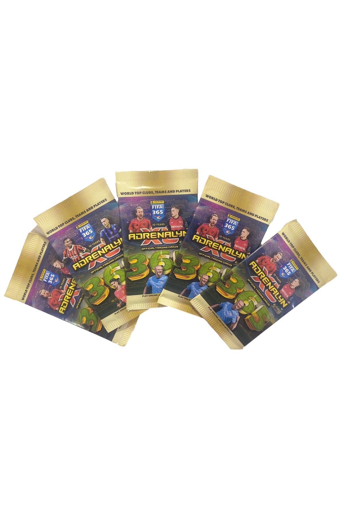 Panini Fifa 365 2025 Trading Futbolcu Kartları ( 5paket 30ADET Kart)