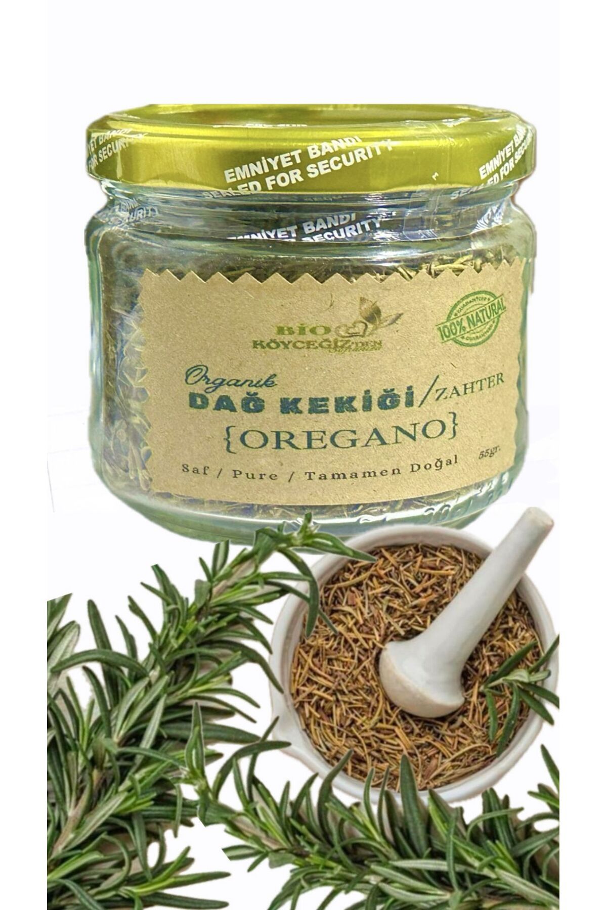 BİO KÖYCEĞİZDEN SOFRANIZA Dağ Kekiği / Zahter / Oregano 55 Gr