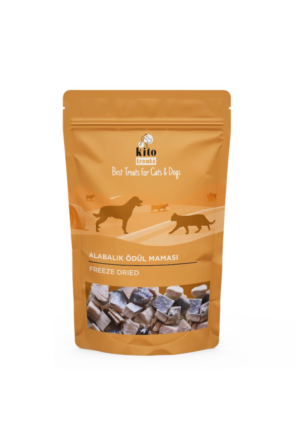 kito Freeze Dried Alabalık Ödül Maması Kediler için 30 gr (Cat Treat)