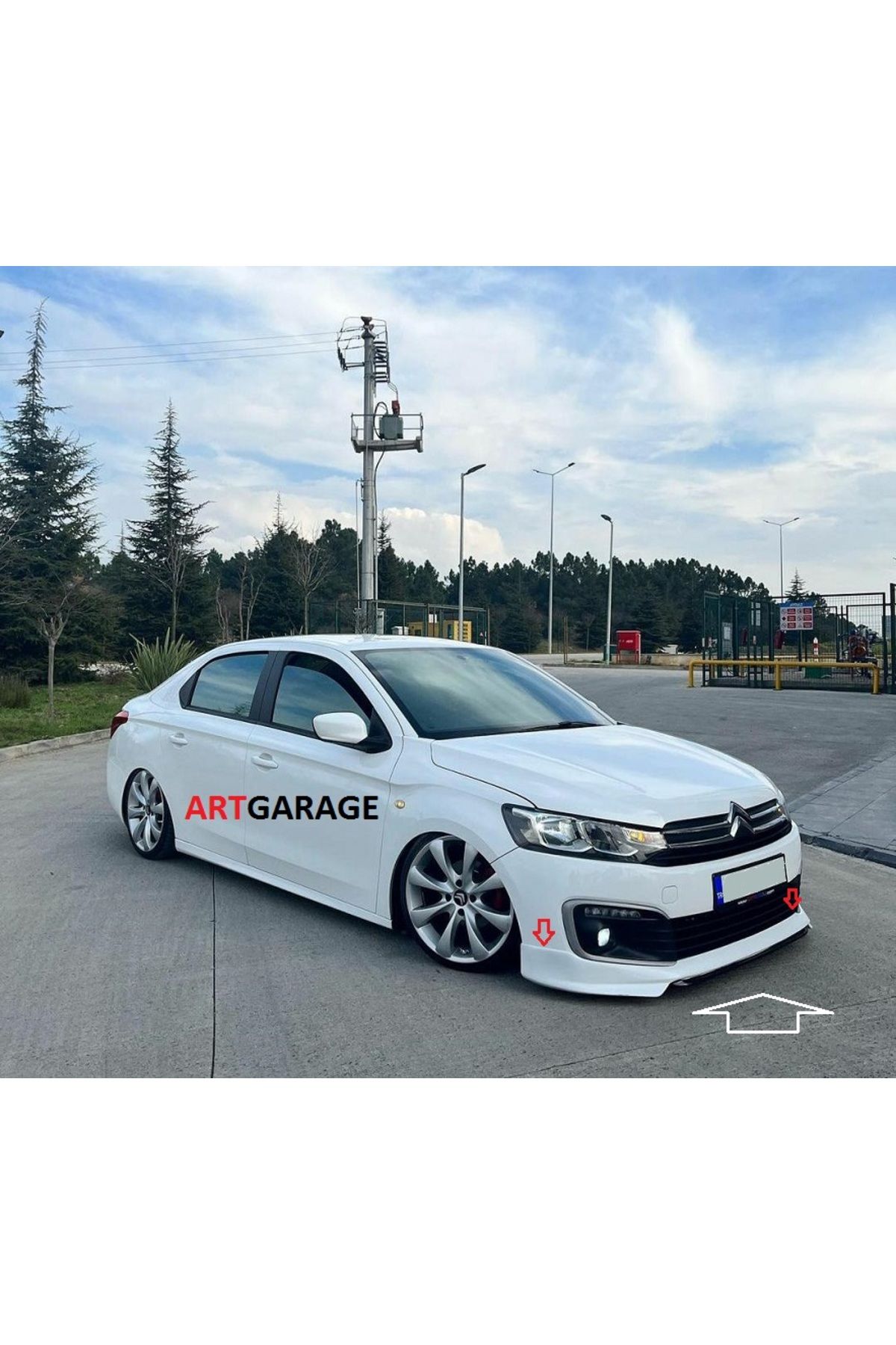 Bodykitartgarage CİTROEN C-ELYSEE (2017++) BODYKİT-FİBERGLASS-BOYASIZ