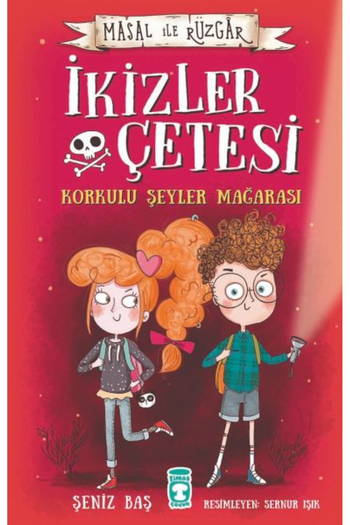 Destek Yayınları İkizler Çetesi Korkulu Şeyler Mağarası - Masal İle Rüzgar