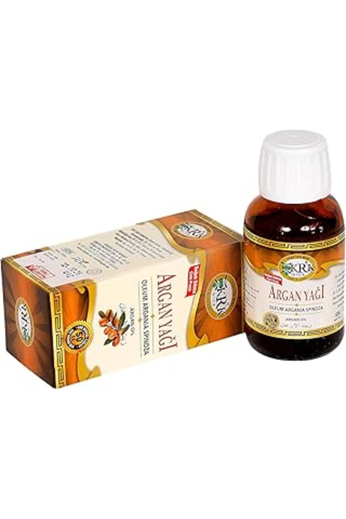 nazeninstoğu Doğal Argan Yağı (50 ML), Soğuk Sıkma, Krk Gıda, Argan Oil, Oleum Argania Spinoza, Cold Press