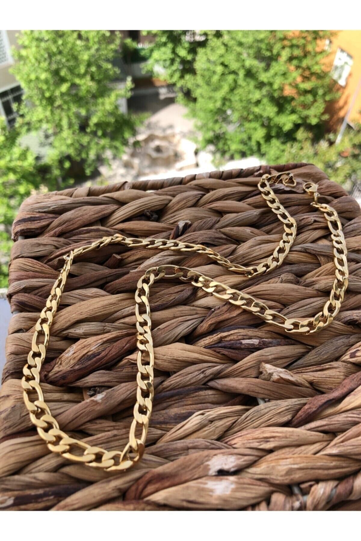 JEWELRY Kalkan Model Çelik Kolye