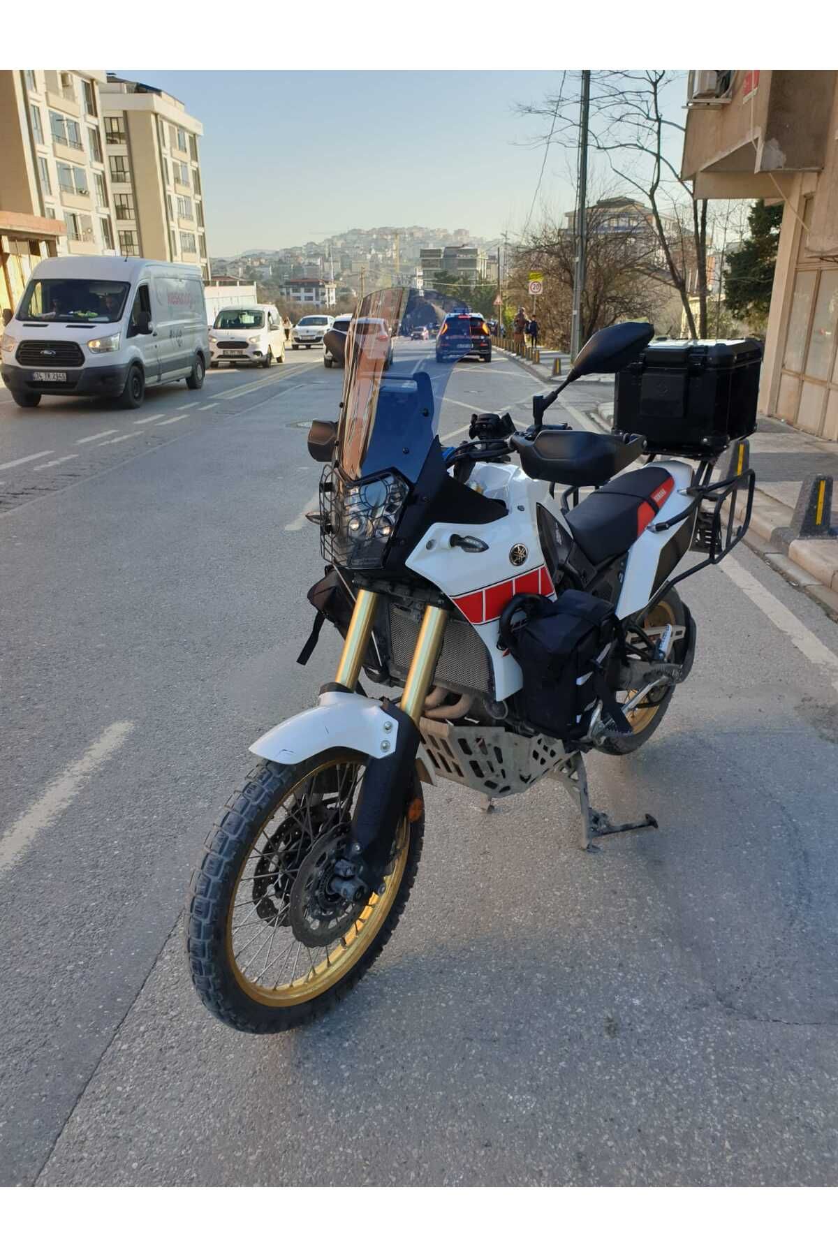 Yamaha Tenere Rall 700 Siperlik Ön Cam 2019 2025 Model 39cm Füme Renkli 4mm