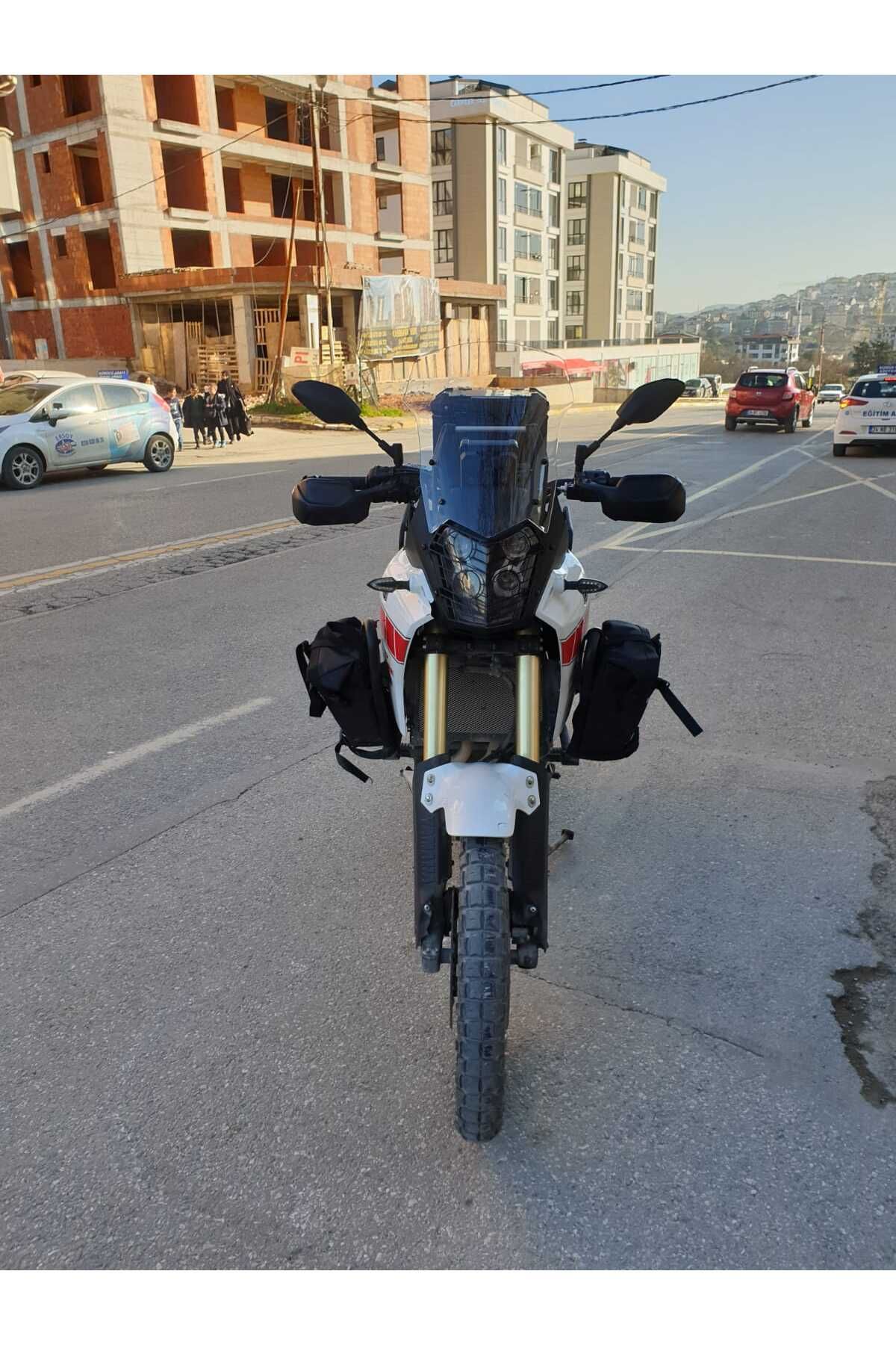 Yamaha Tenere Rall 700 Siperlik Ön Cam 2019 2025 Model 39cm Şeffaf Renkli 4mm