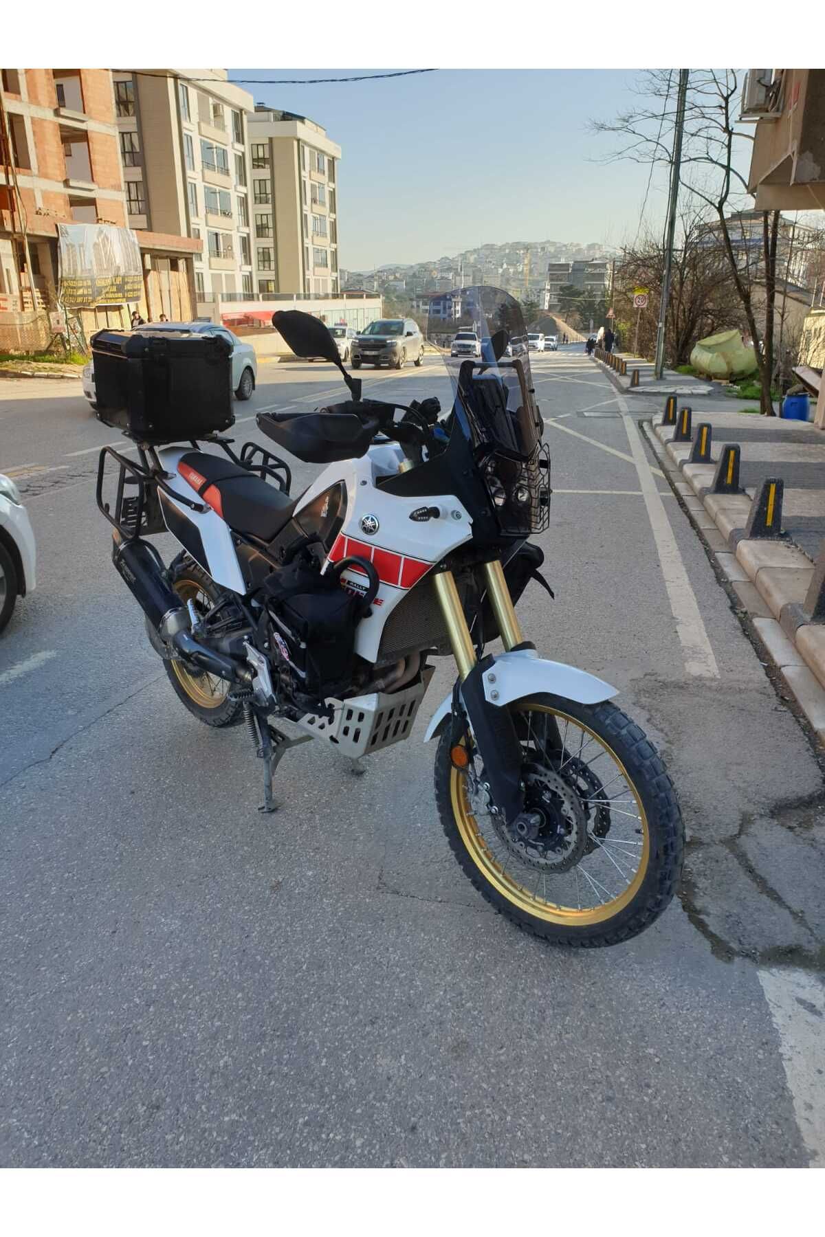 Yamaha Tenere Rall 700 Siperlik Ön Cam 2019 2025 Model 39cm Füme Renkli 4mm