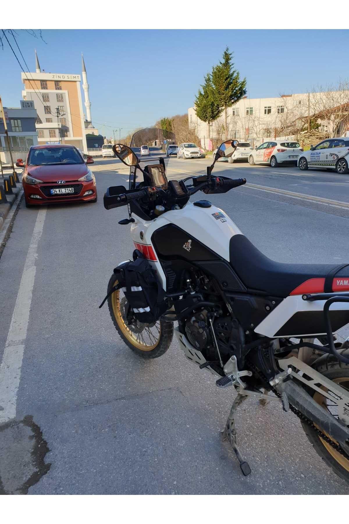 Yamaha Tenere Rall 700 Siperlik Ön Cam 2019 2025 Model 39cm Füme Renkli 4mm