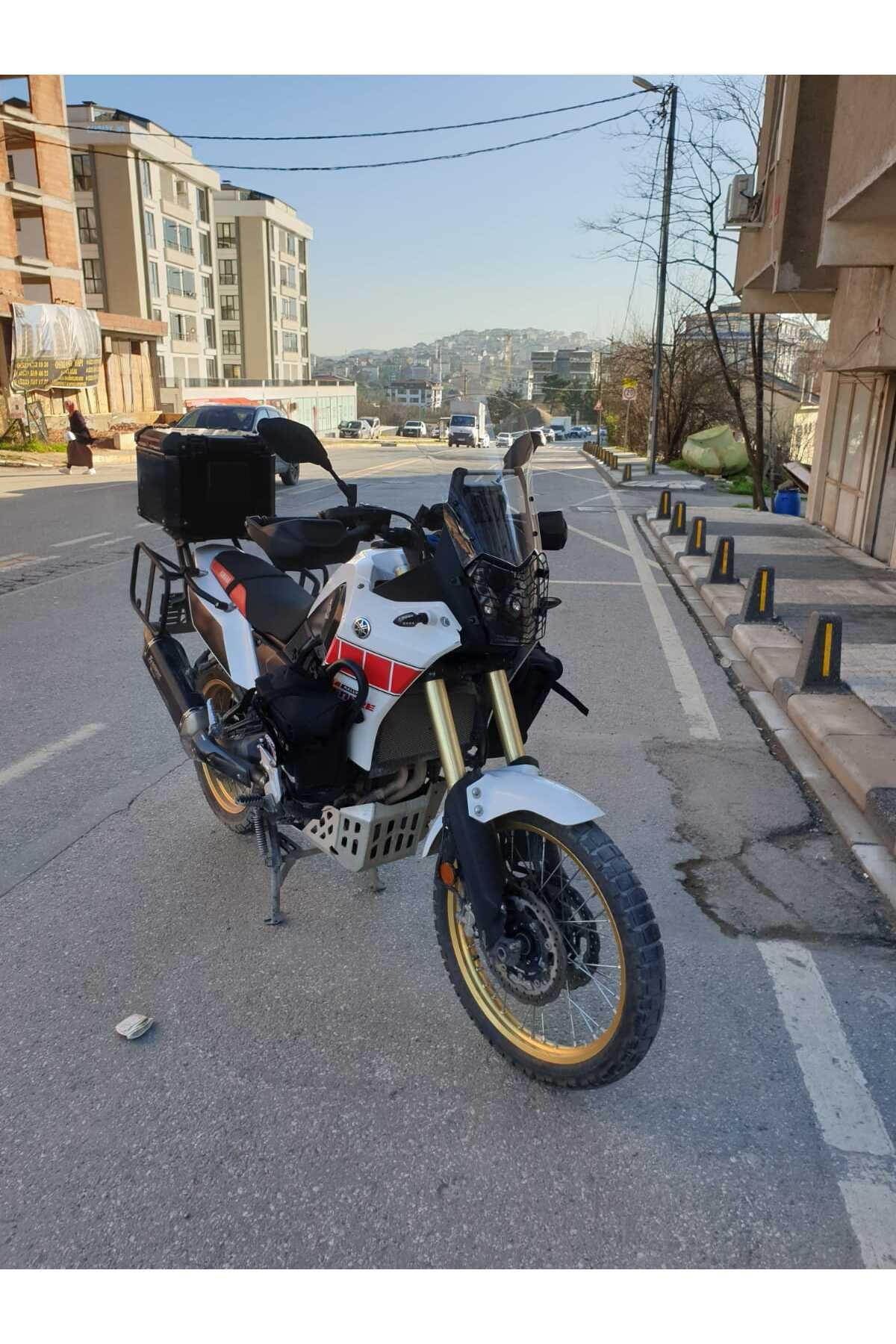 Yamaha Tenere Rall 700 Siperlik Ön Cam 2019 2025 Model 39cm Şeffaf Renkli 4mm