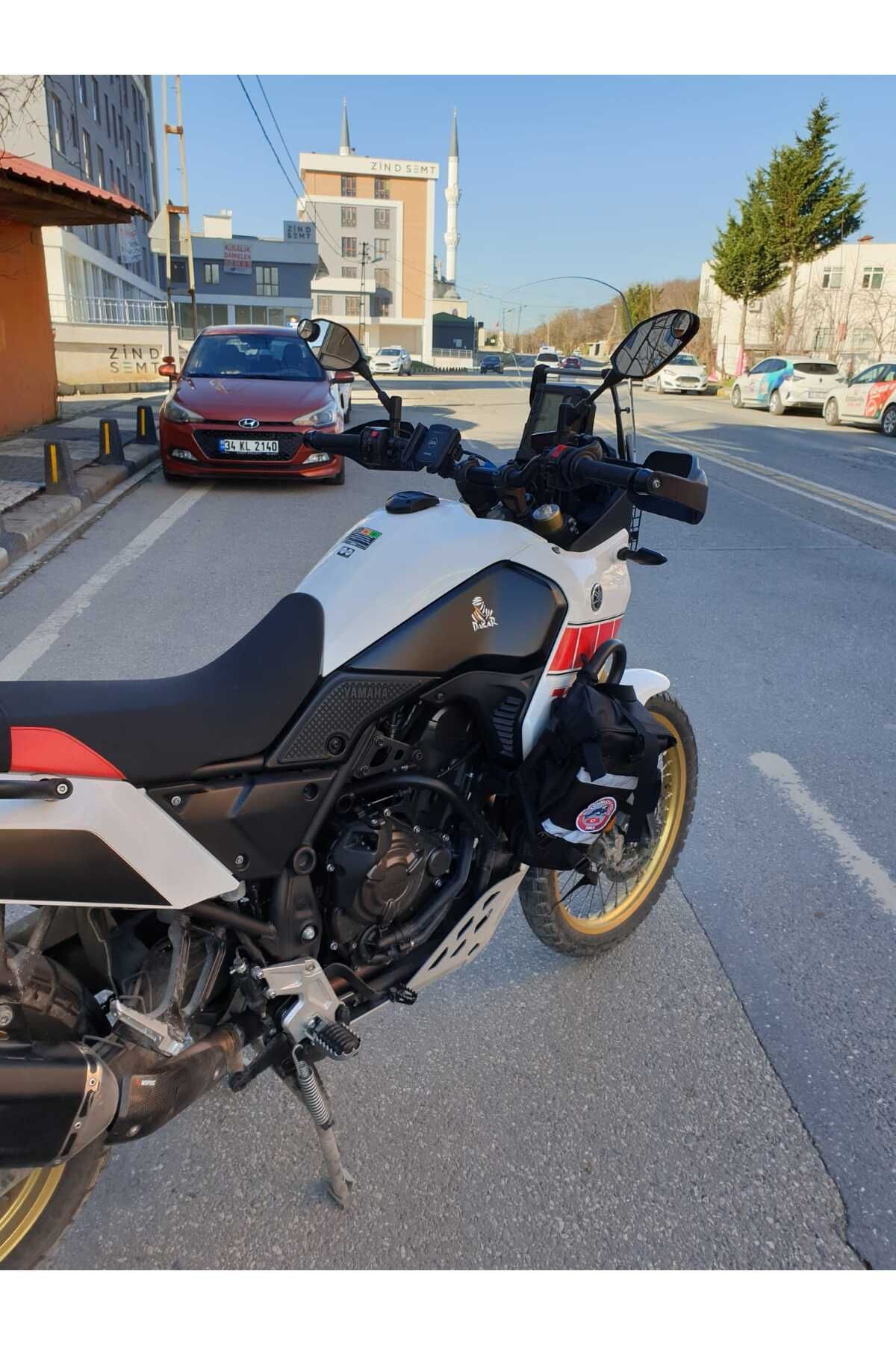 Yamaha Tenere Rall 700 Siperlik Ön Cam 2019 2025 Model 39cm Şeffaf Renkli 4mm