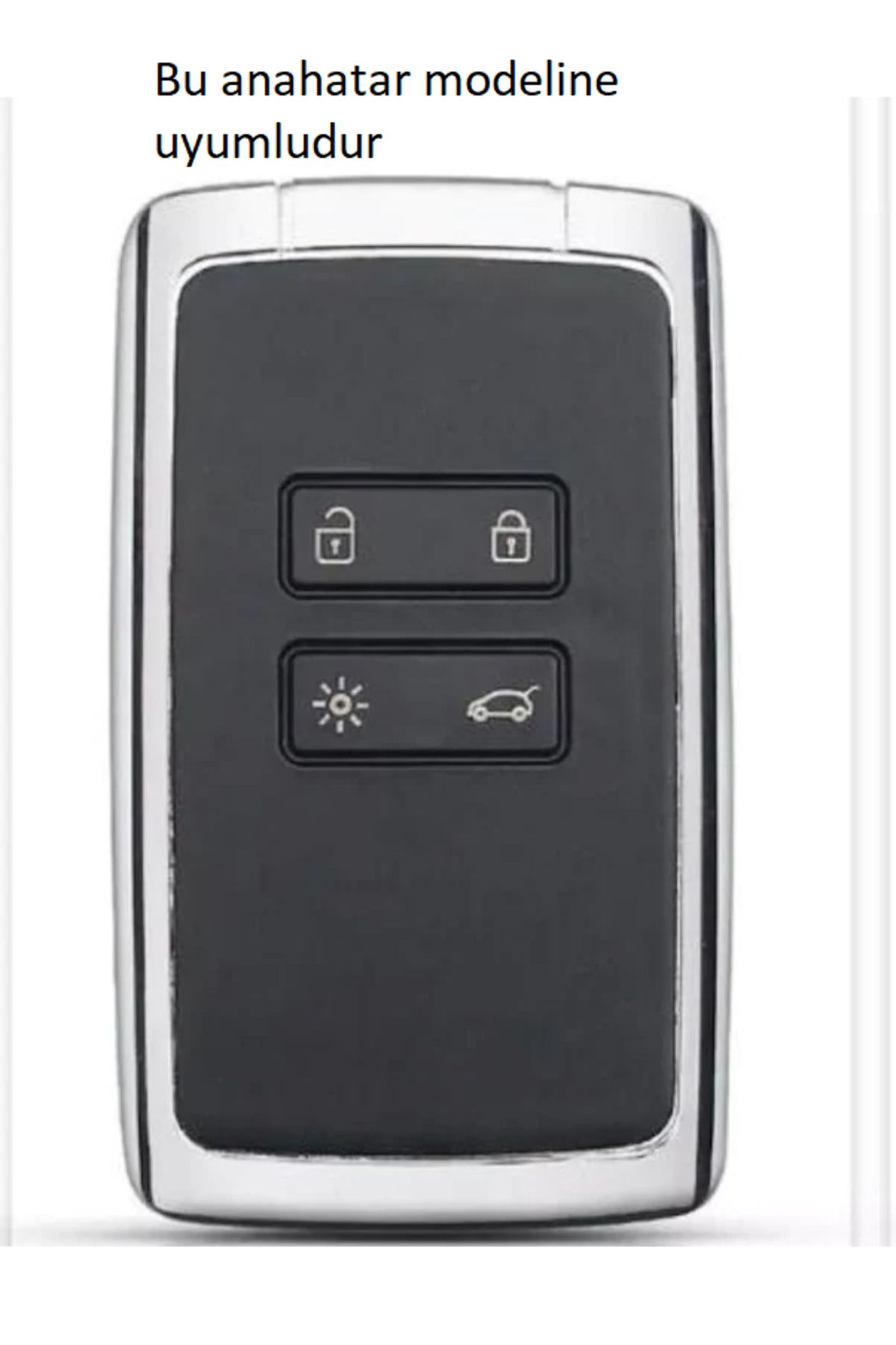 bigkey-Renault Clio 5 Megane 4 Compatible Austural Card Model Key Case 4