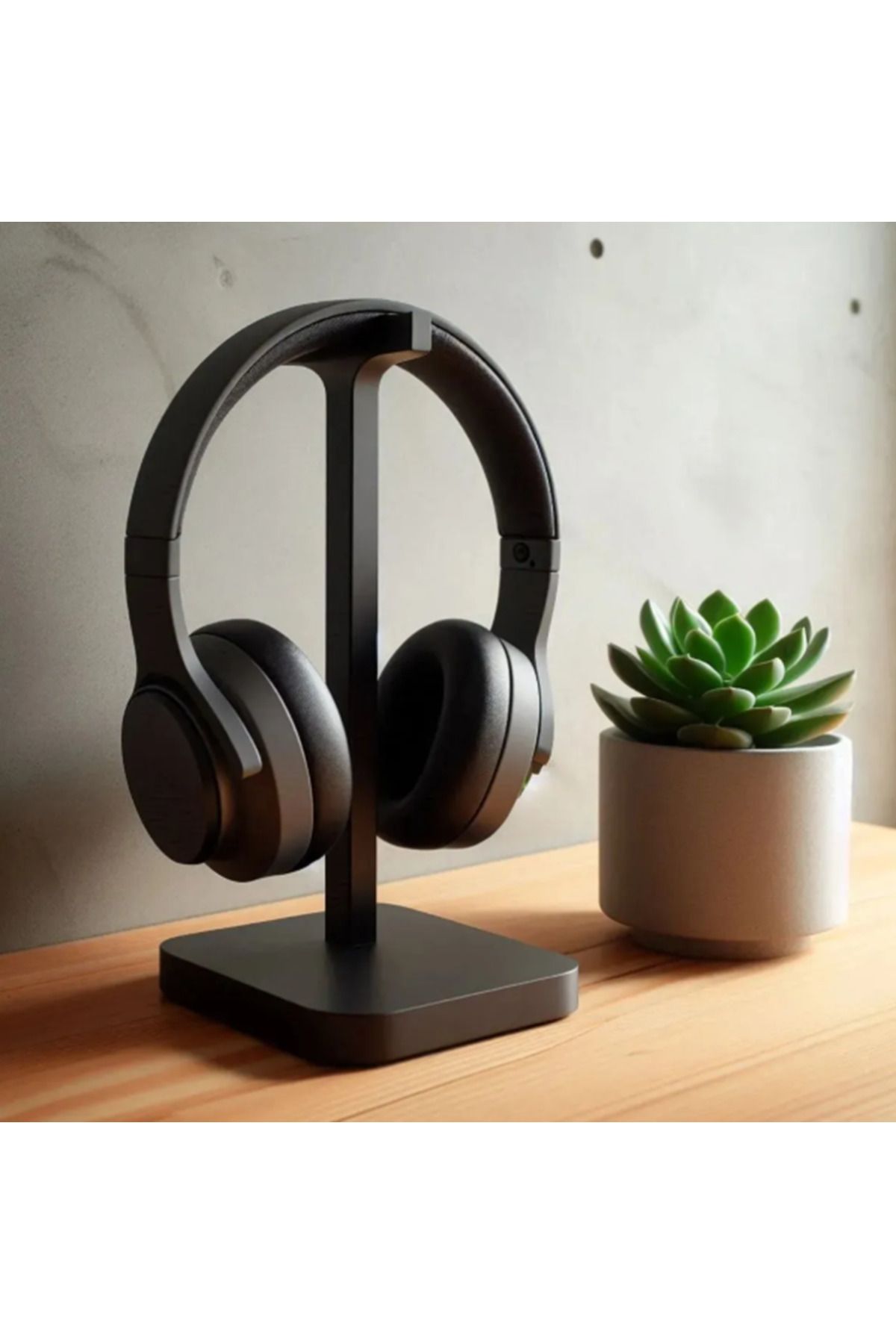 Rapithwin Gamer  Kulaklık Standı sade modern tasarım kulaklık tutucu siyah renk 30 cm