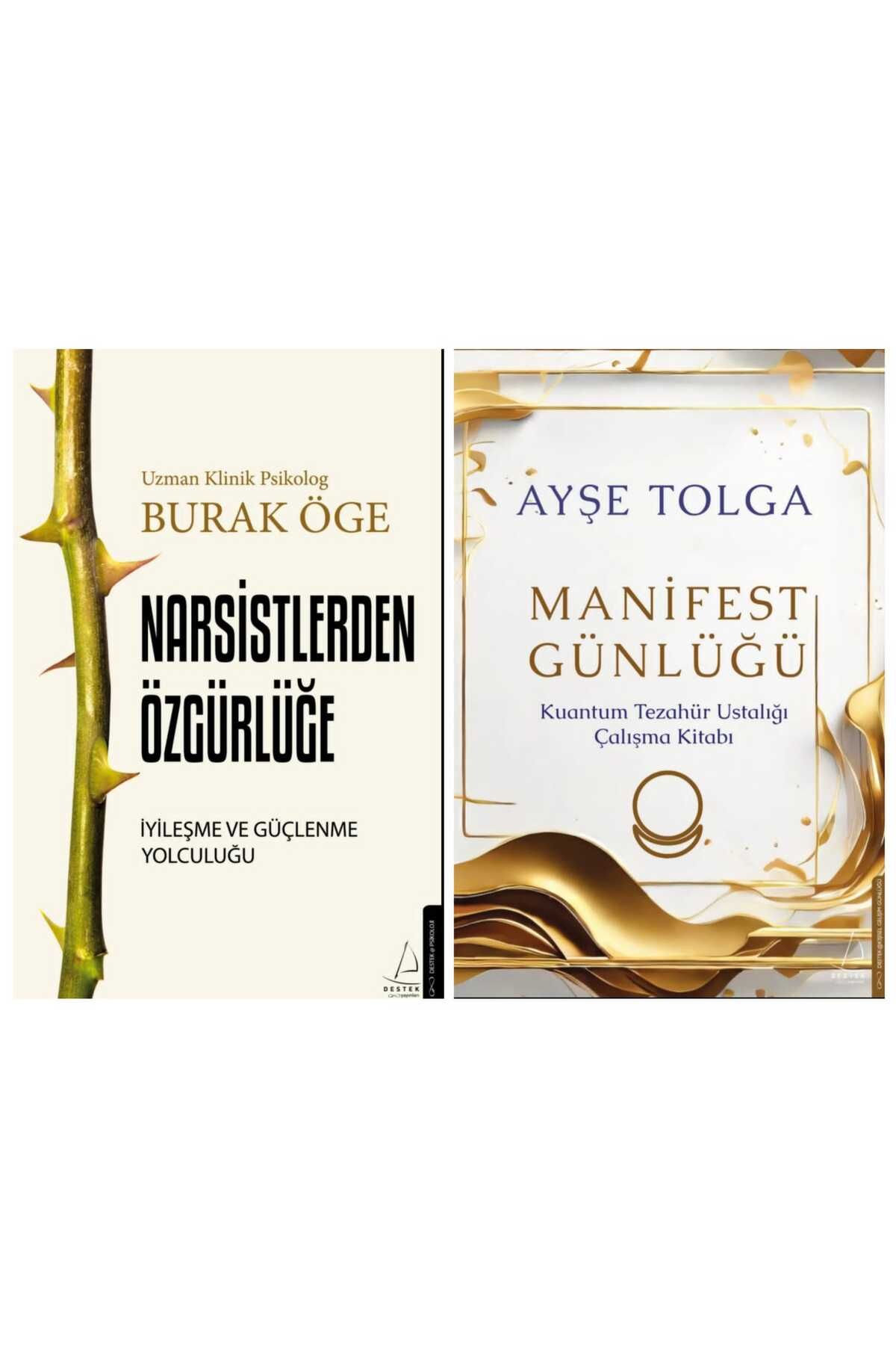 Destek Yayınları Narsistlerden Özgürlüğe/Manifest Günlüğü/2 Kitap Set