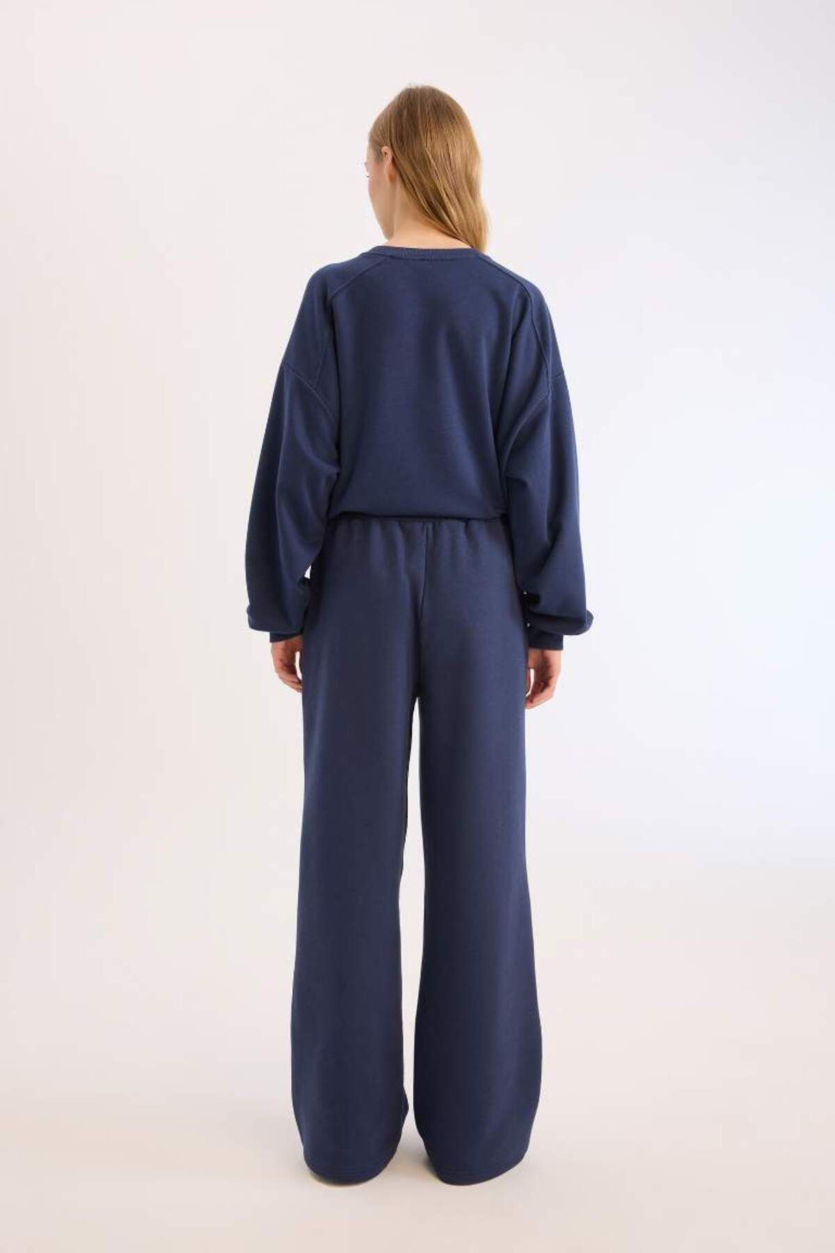 DeFacto-Cool Wide Leg and Elastic Waist Sweatpants - B3345Ax25Sp 5