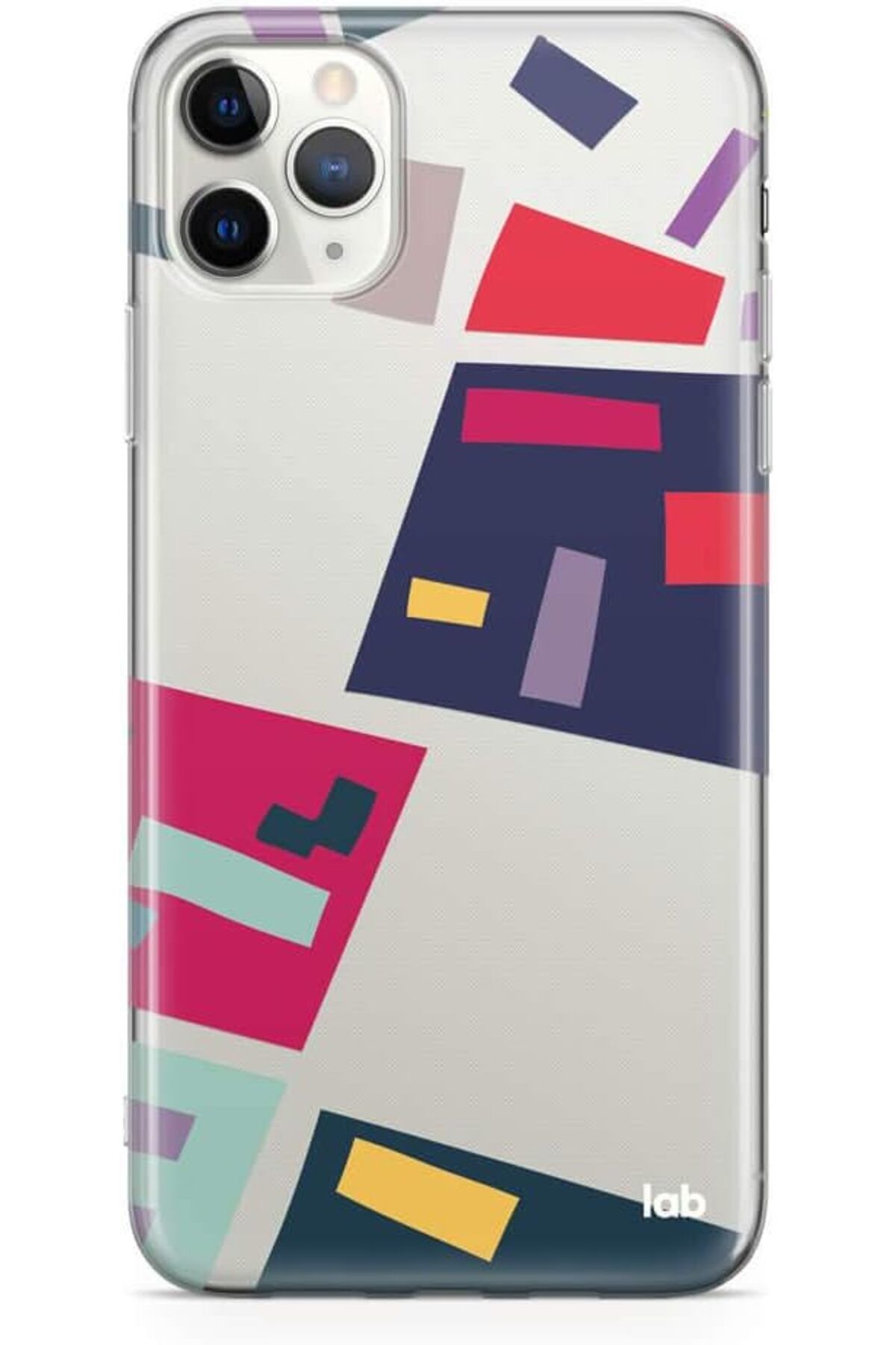 STOREMAX nffashopm IPhone 11 Pro Max "Urban Planning I" Tasarımlı Şeffaf Kılıf storestarx 1051353