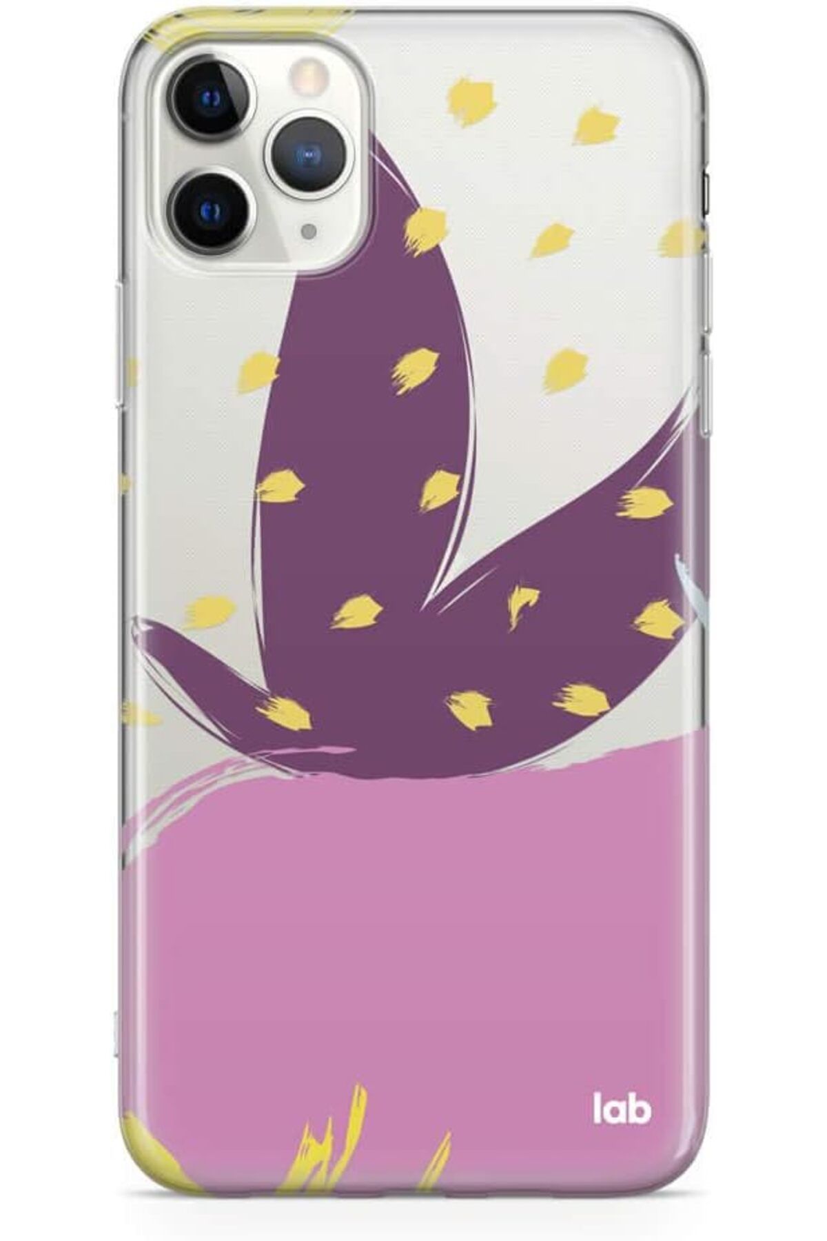 STOREMAX nffashopm IPhone 11 Pro Max "Surfing Dove" Tasarımlı Şeffaf Kılıf storestarx 1051353