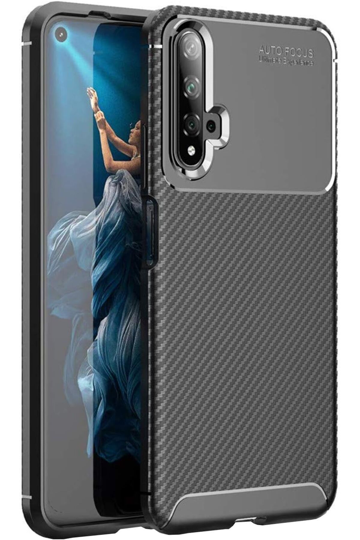 STOREMAX nslm Honor 20 için Kılıf Legion Series Siyah [Honor 20 ile Uyumlu Kılıf - Siyah] neslim 1037065