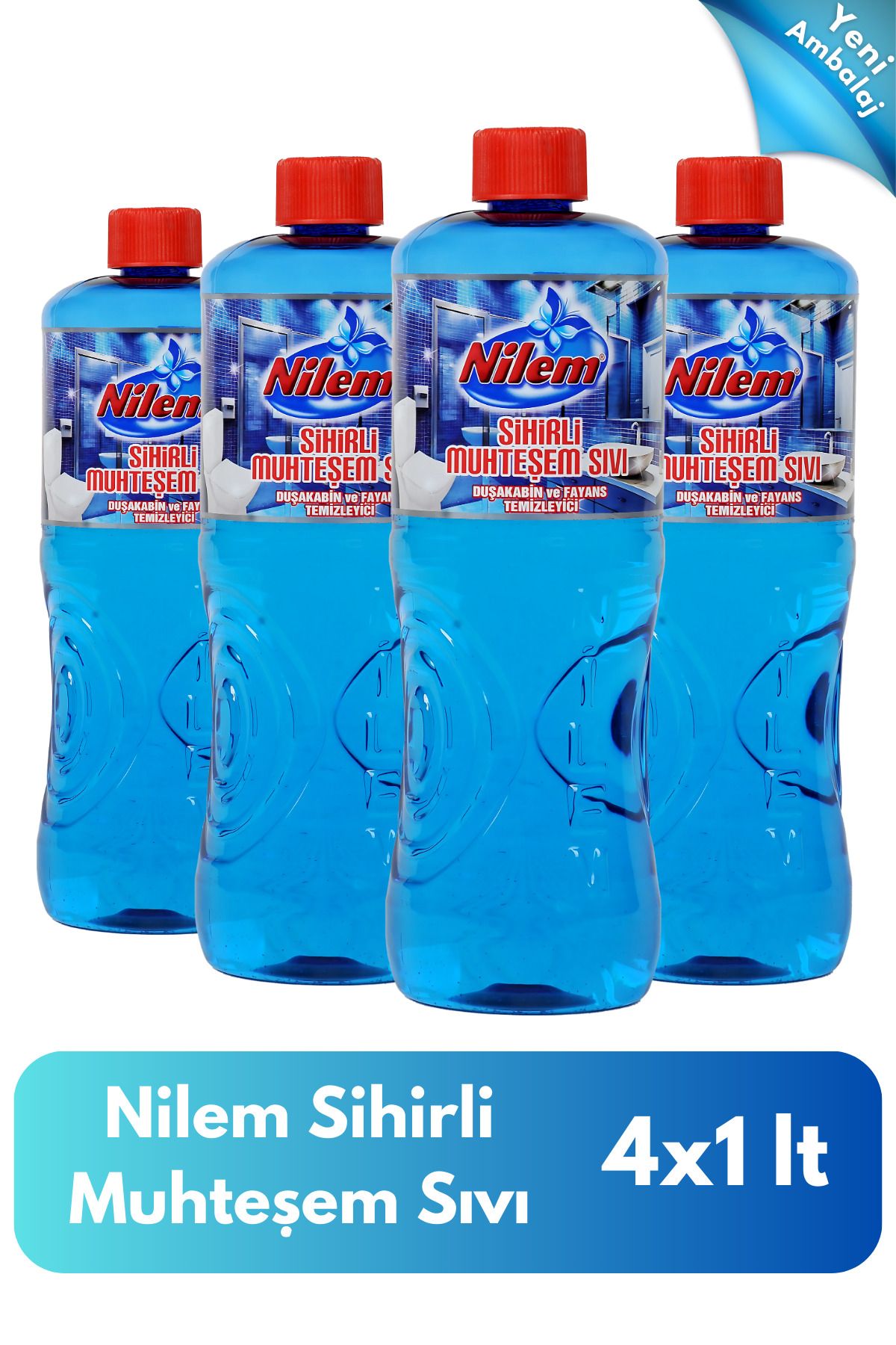 Nilem Sihirli Muhteşem Sıvı 1 Litre 4'lü