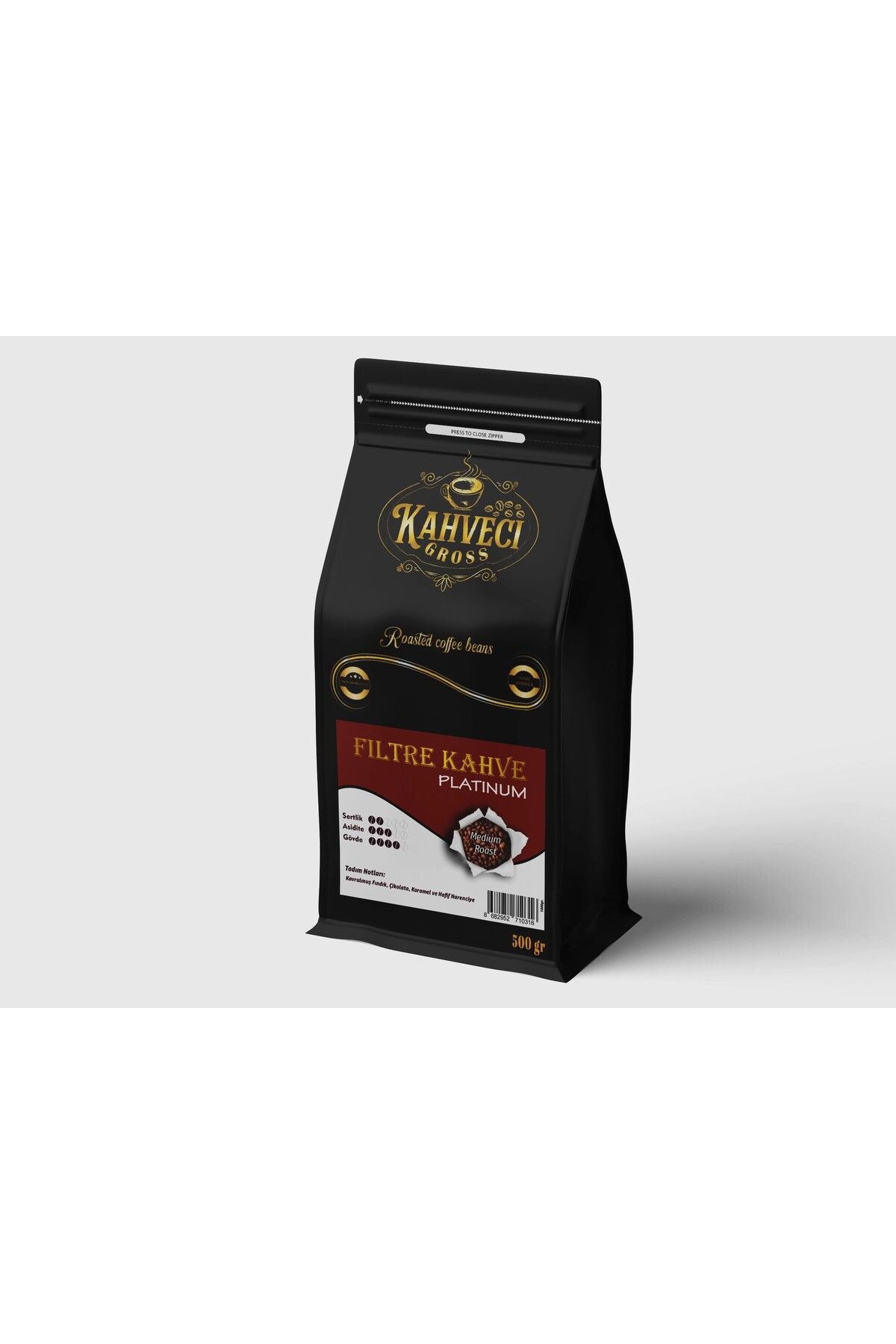 COFFEE FREDDO Filtre Kahve Öğütülmüş Platinum 500gr