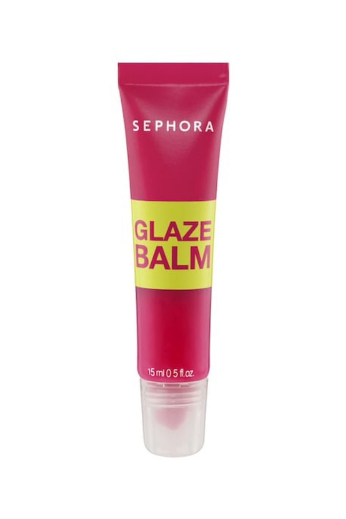 SEPHORA COLLECTION GLAZE BALM - Işıltılı parlaklık veren renkli dudak balsamı 03 Cherry punch (15 ml)