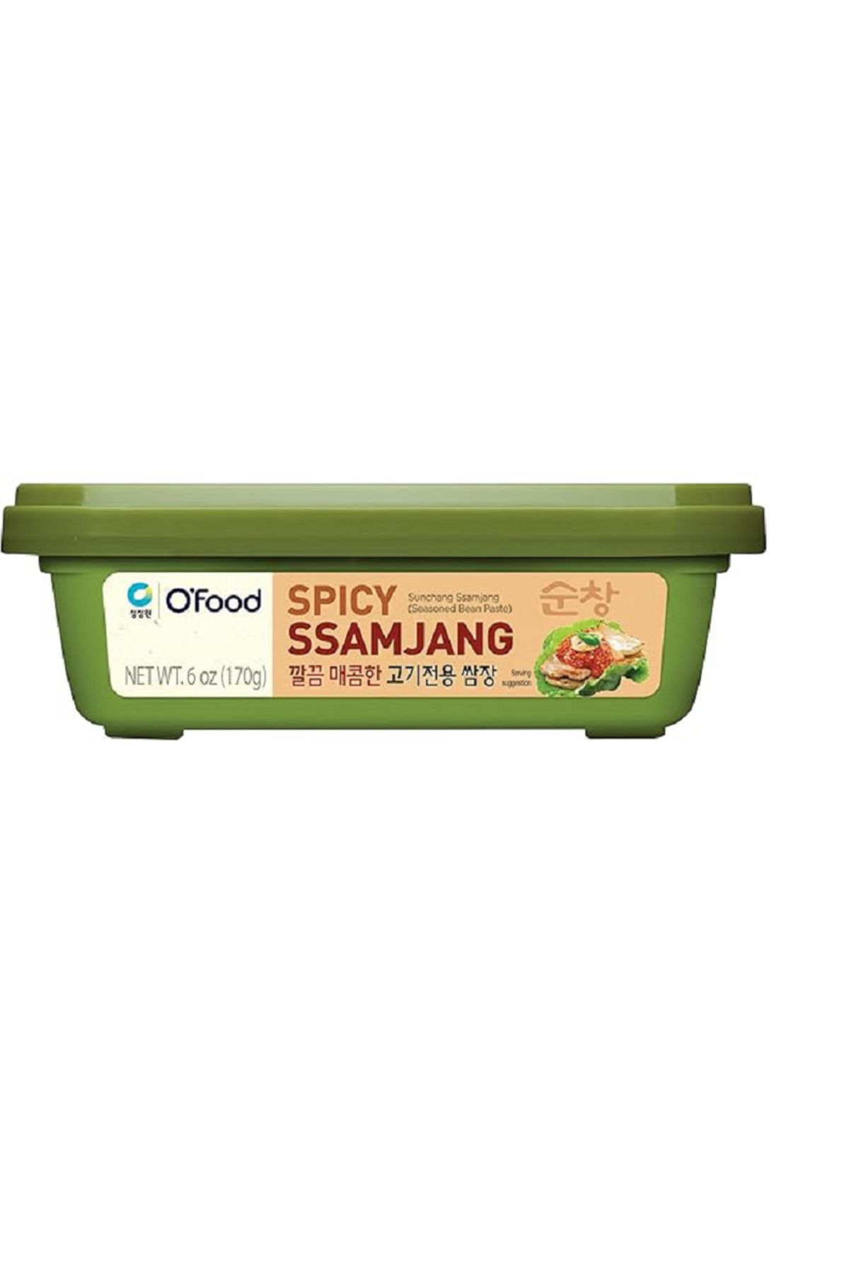 OFOOD Spıcy Ssamjang Baharatlı Kore Soya Ezmesi Hafif 170g