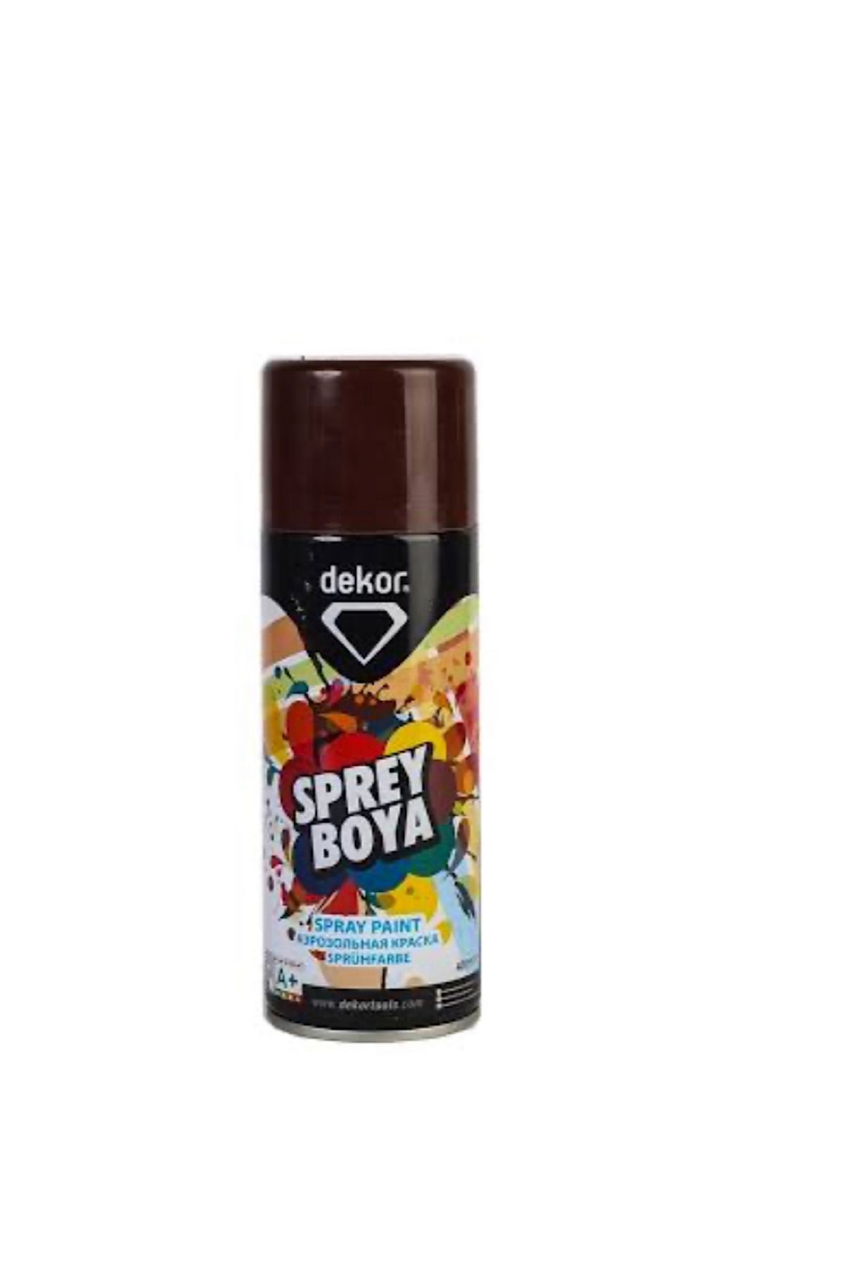 Dekor Mat Beyaz Sprey Boya 400 ML (Dekor Marka)