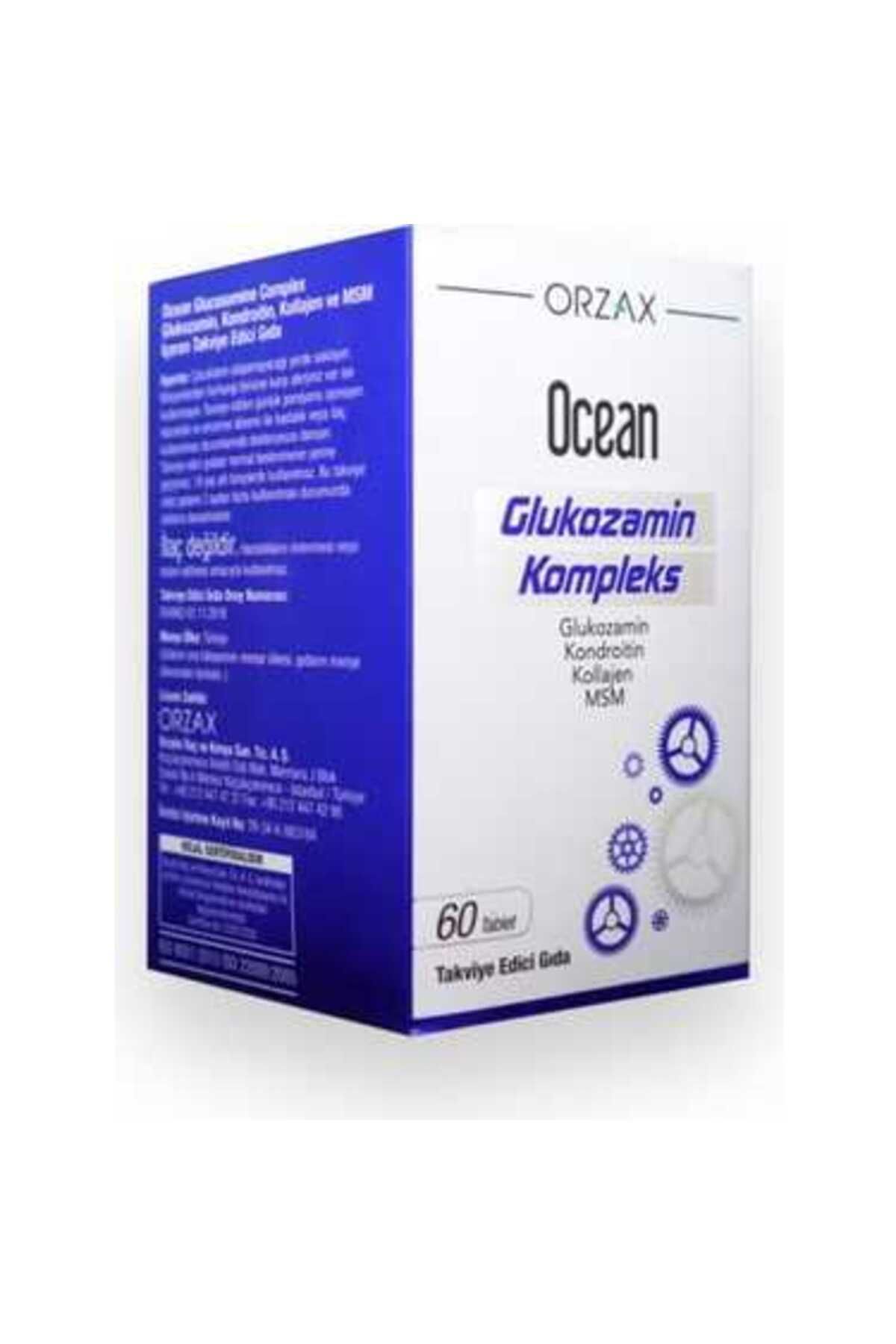 Orzax Ocean Glukozami̇n Kompleks Glucosamine Kontroitin Msm 60 Tablet