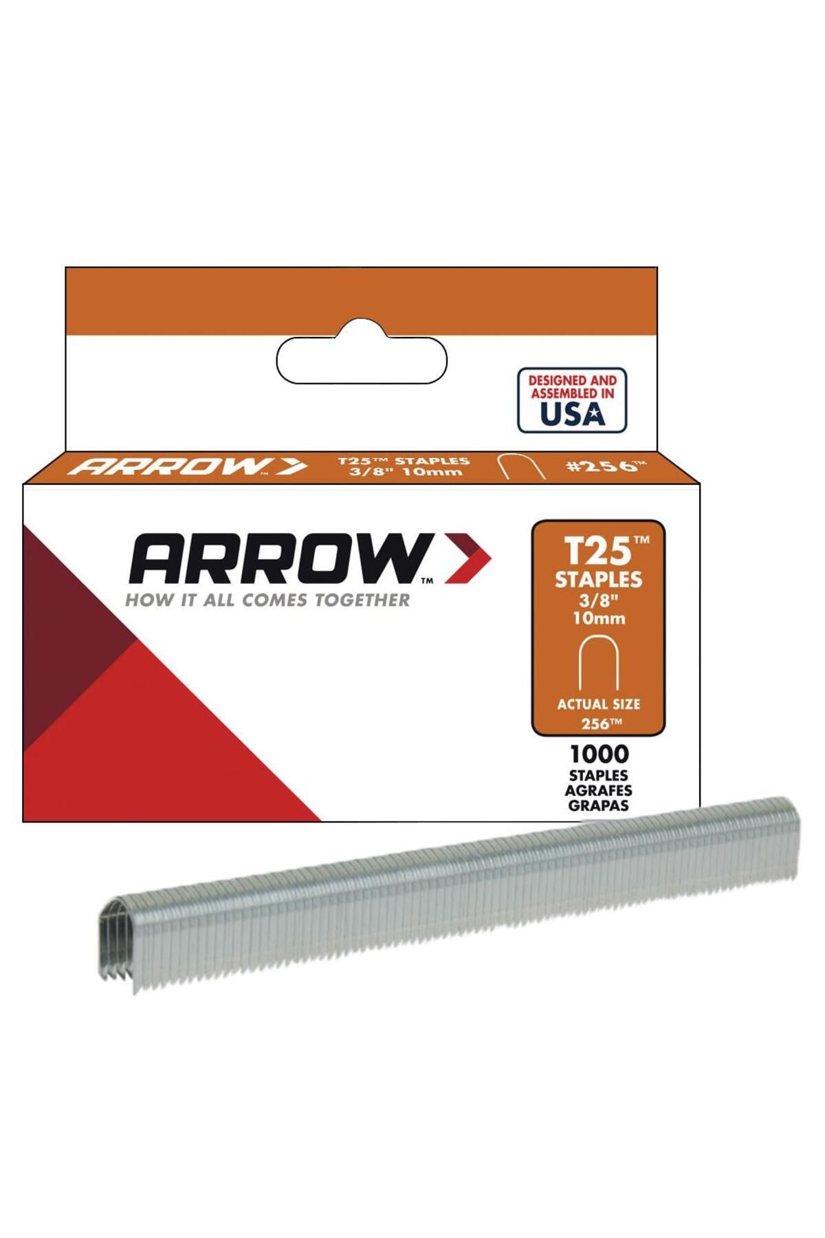 ARROW Ar256 10mm 1000 Adet Profesyonel U Tipi Zımba Teli