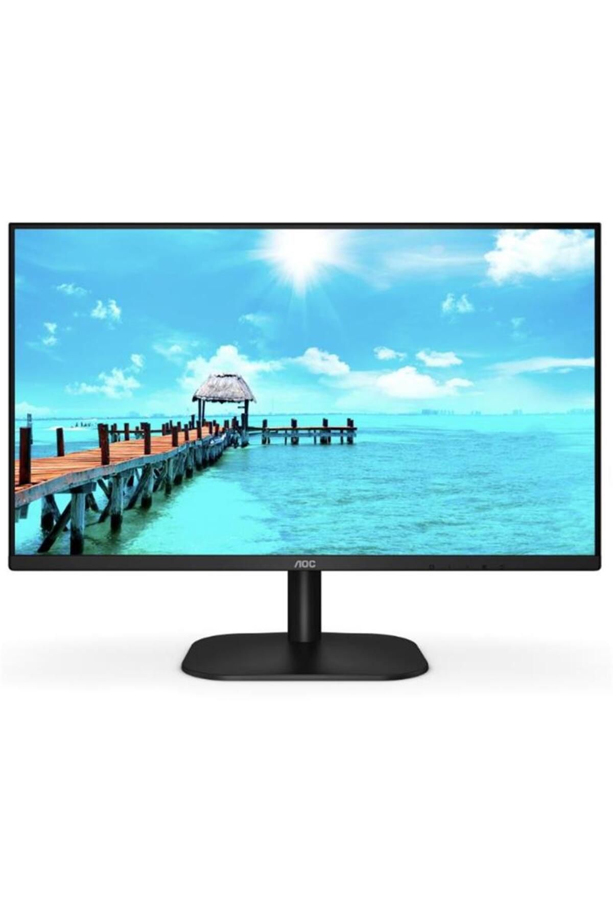 Aoc 27 AOC 27B2QAM 4MS 75MHZ 1XVGA 1XHDMI 1XDP FHD 1920X1080 HOPARLÖR ÇERÇEVESİZ FLICKER-FREEE VESA SİY