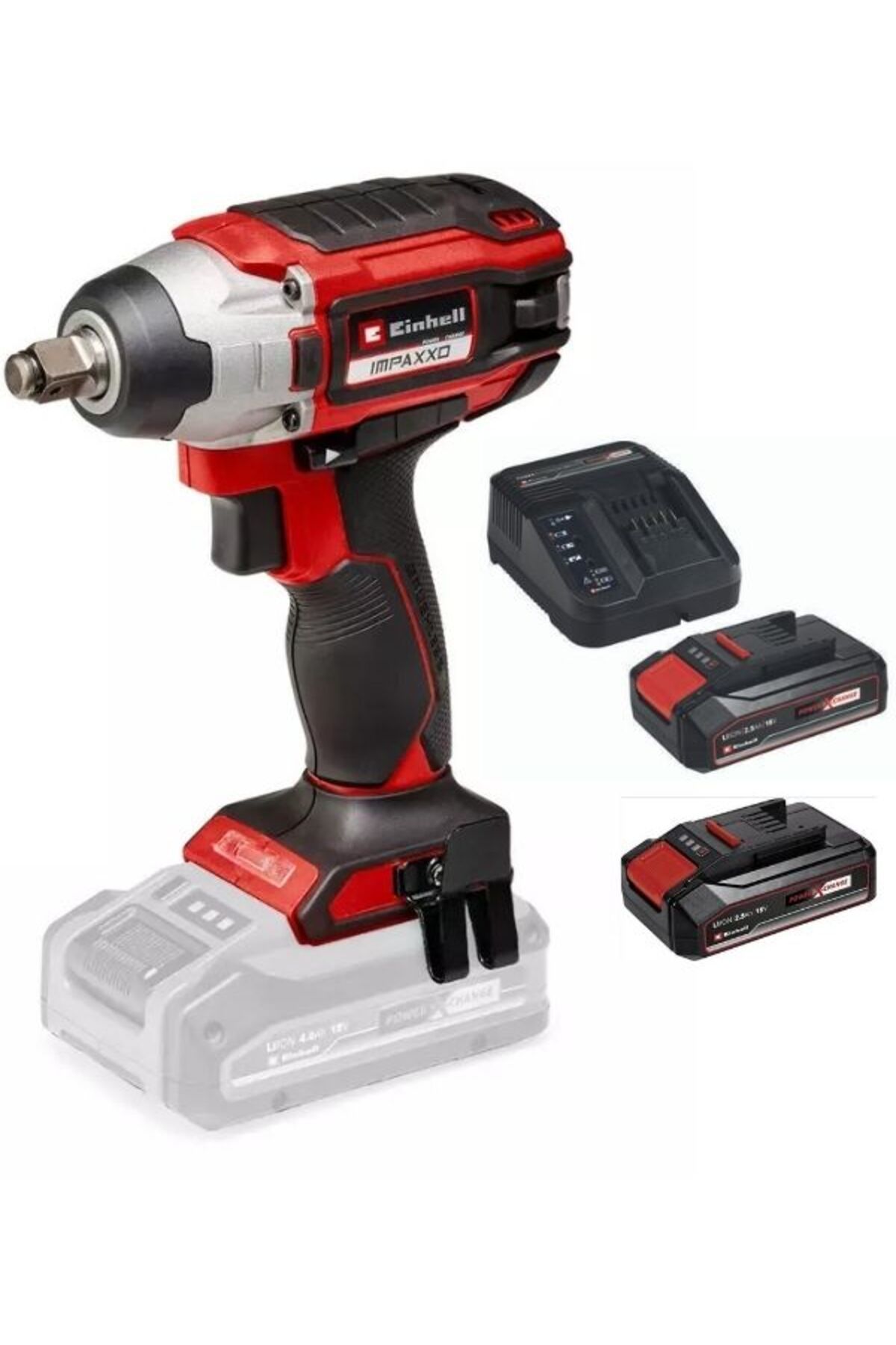 Einhell IMPAXXO 18/230 2x2.5ah Akülü Profesyonel  Darbeli Somun Sıkma