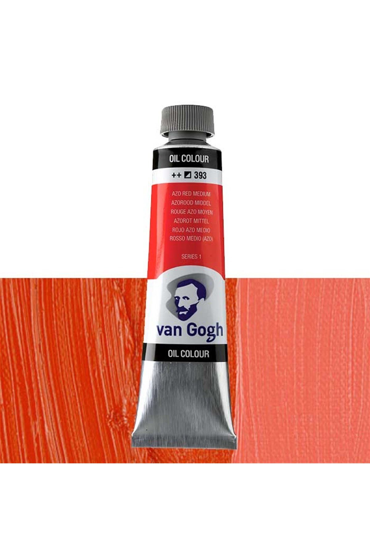 Van Gogh Talens Van Gogh 40ml Yağlı Boya Seri:1 No:393 Azo Red Medium