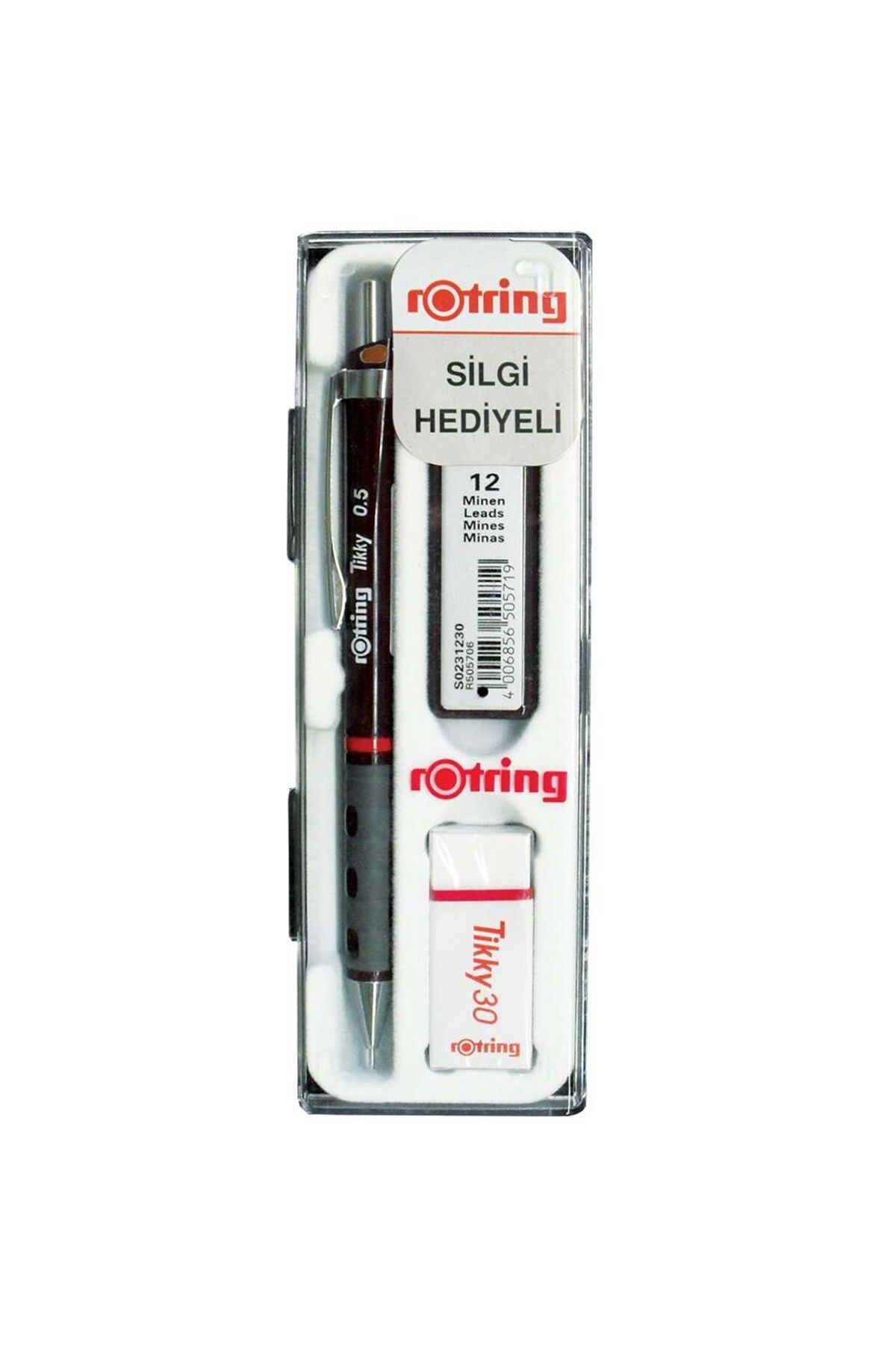 Rotring-مجموعة رؤوس قلم ممحاة متعددة الاستخدامات من تيكي 0.5 ملم 2