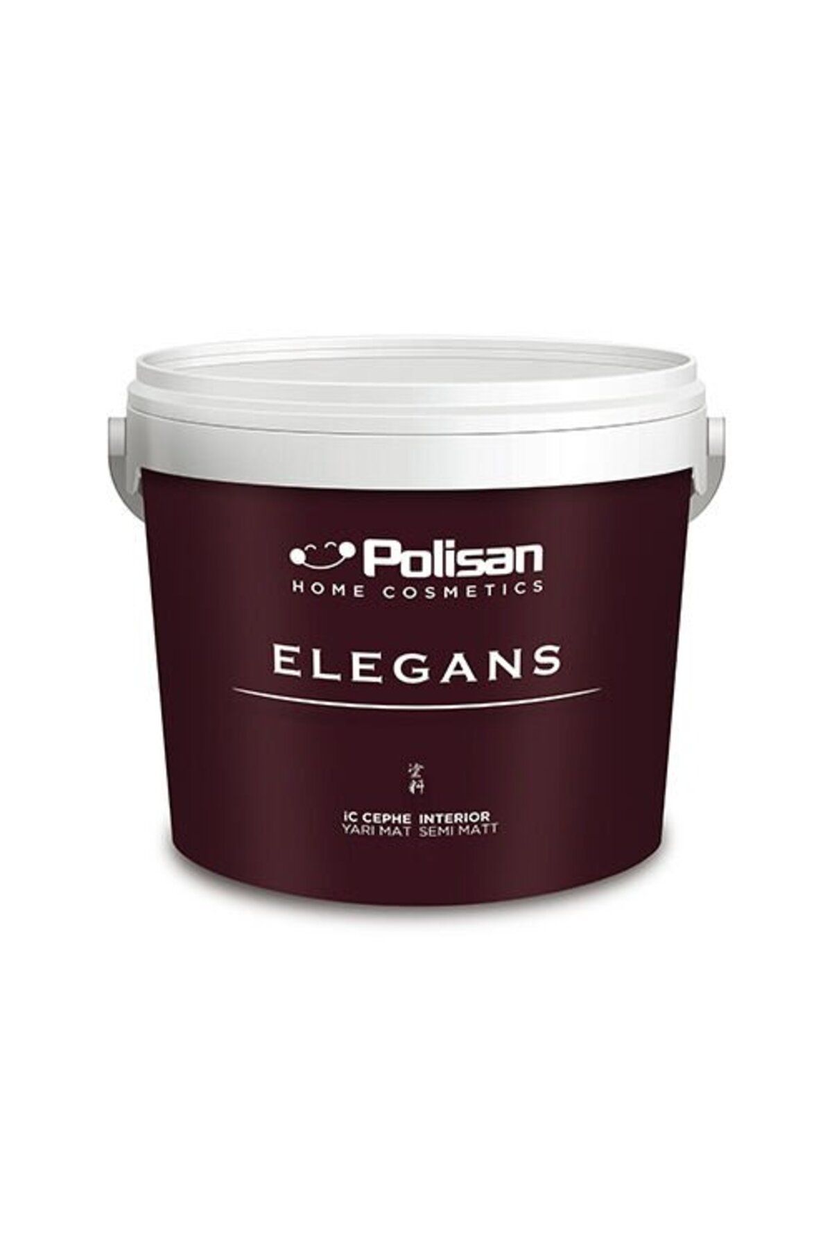 Polisan Elegans Yarı Mat Yalın Beyaz - 7,5 L