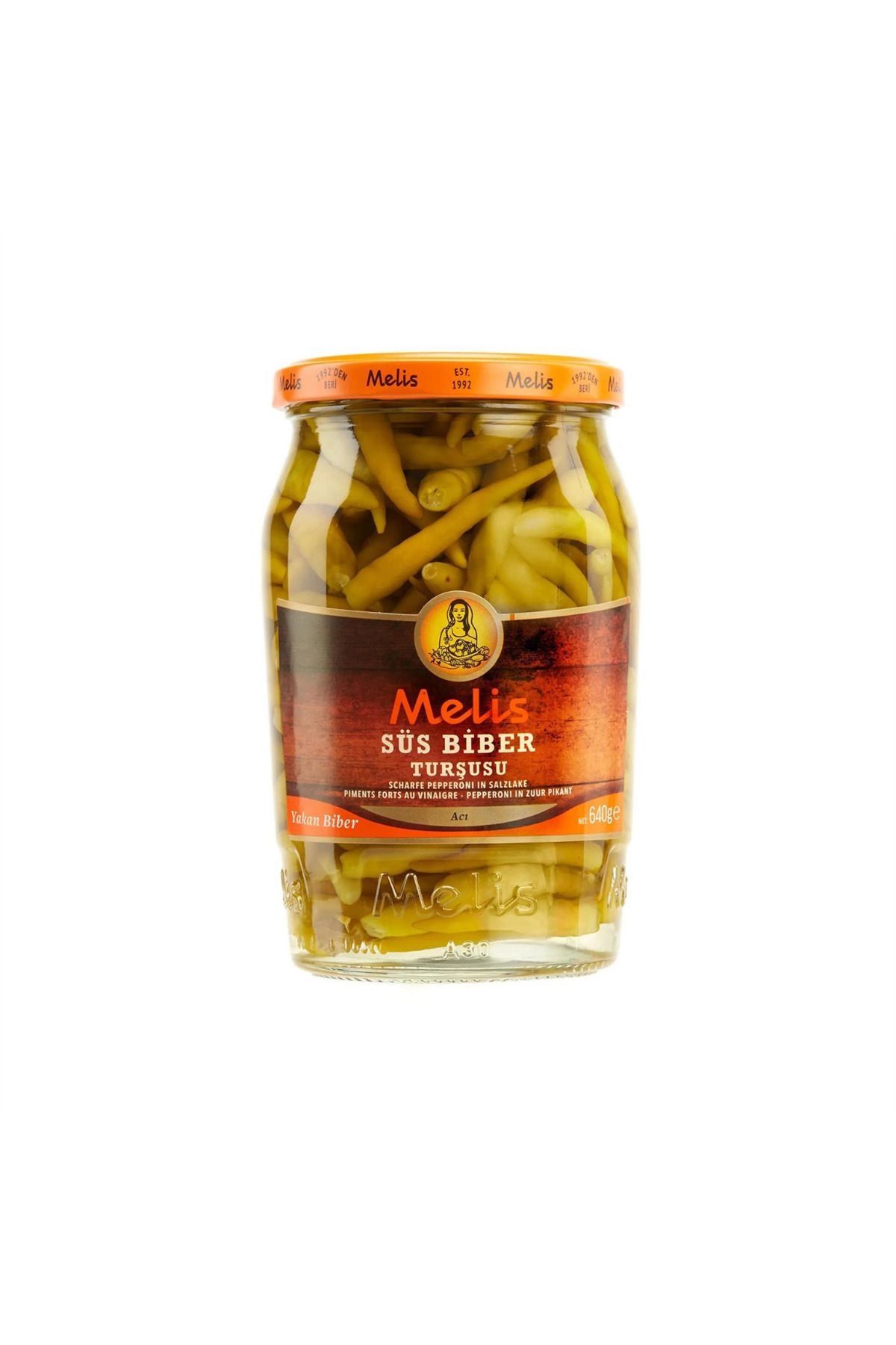 Melis Süs Biberi-yakan Biber 640 Gr-720 ml