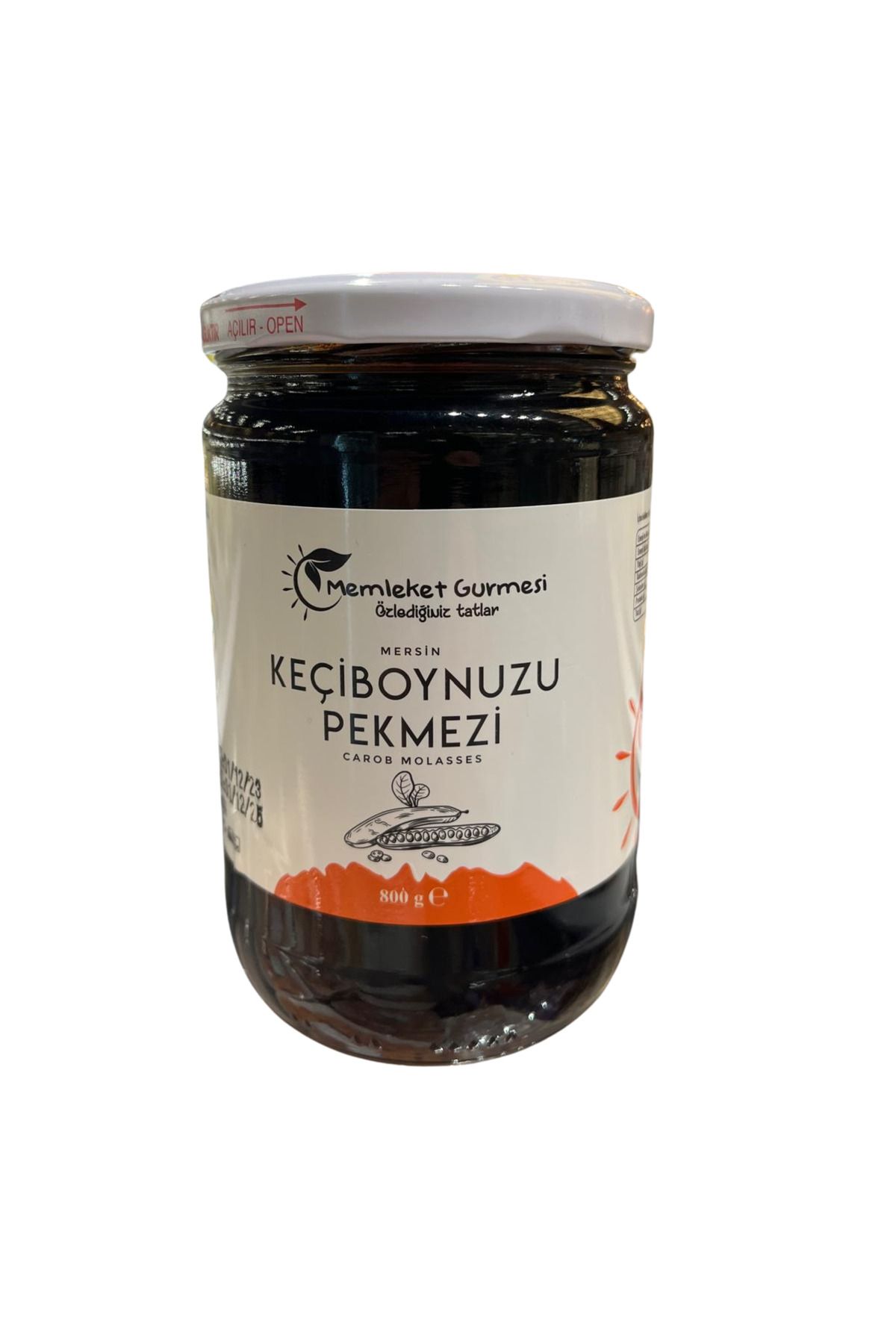 MEMLEKET GURMESİ Keçiboynuzu Pekmezi 800 gr MG