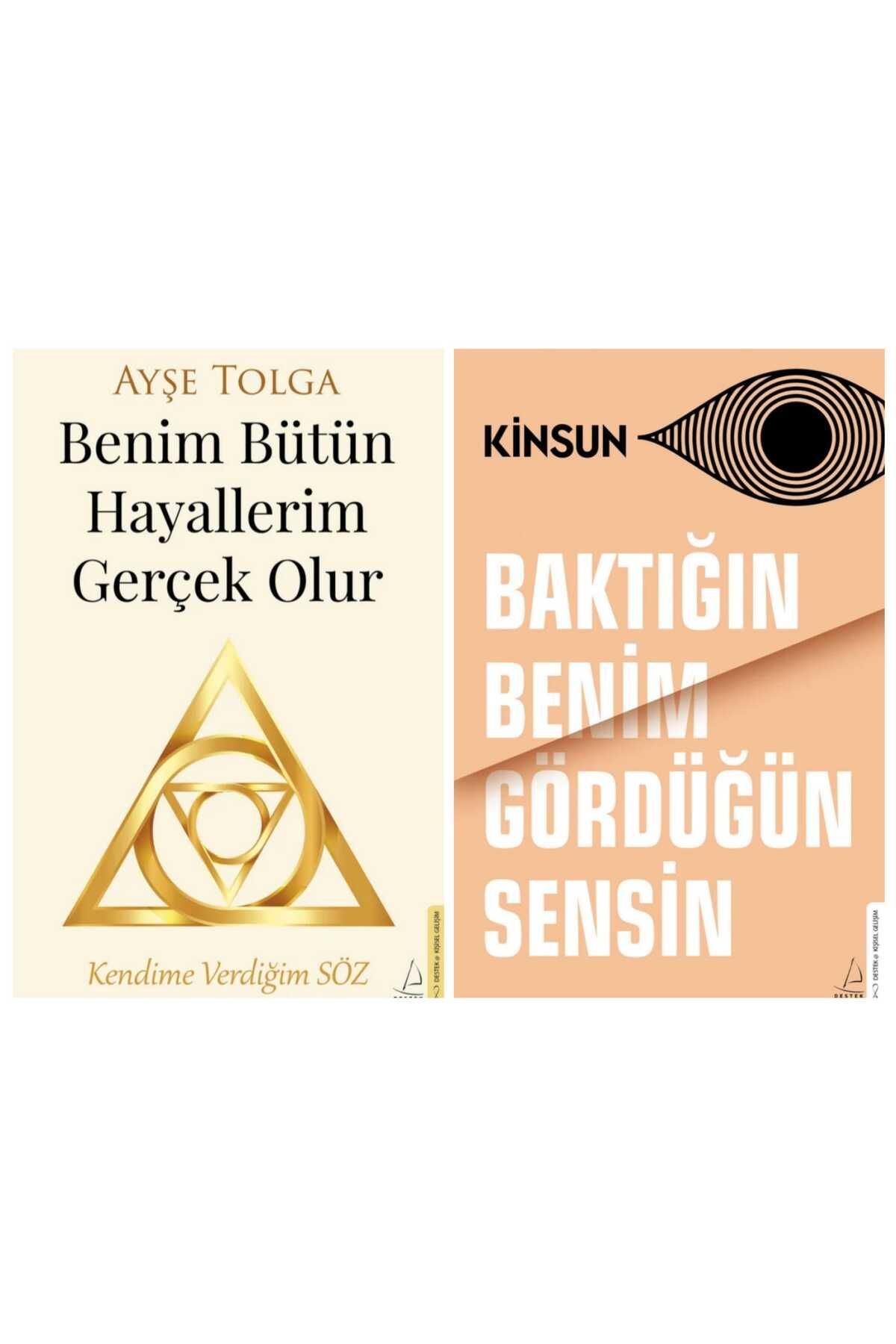 Destek Yayınları Benim Bütün Hayallerim Gerçek Olur/Baktığın Benim Gördüğün Sensin/2 Kitap