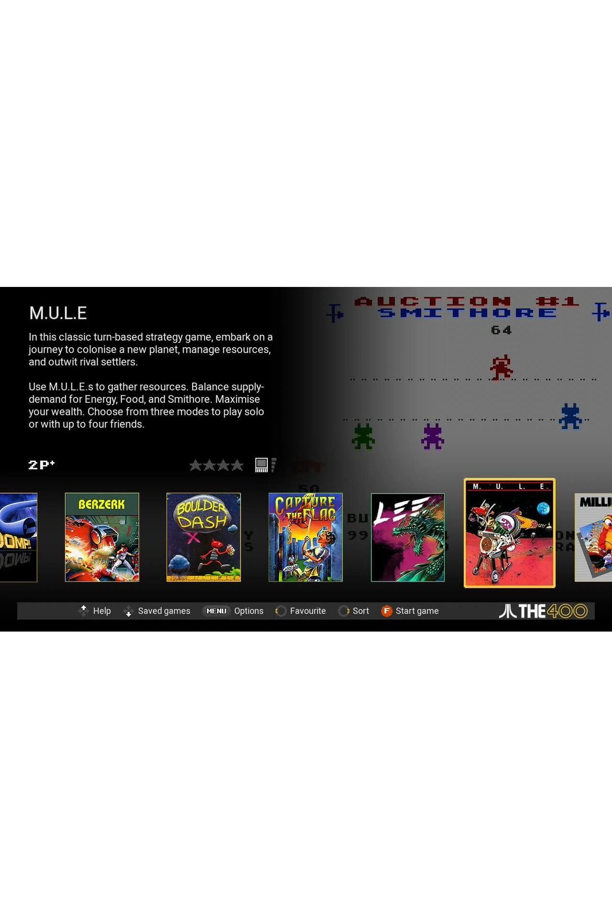 ATARI-Retro Games THE400 Mini 7