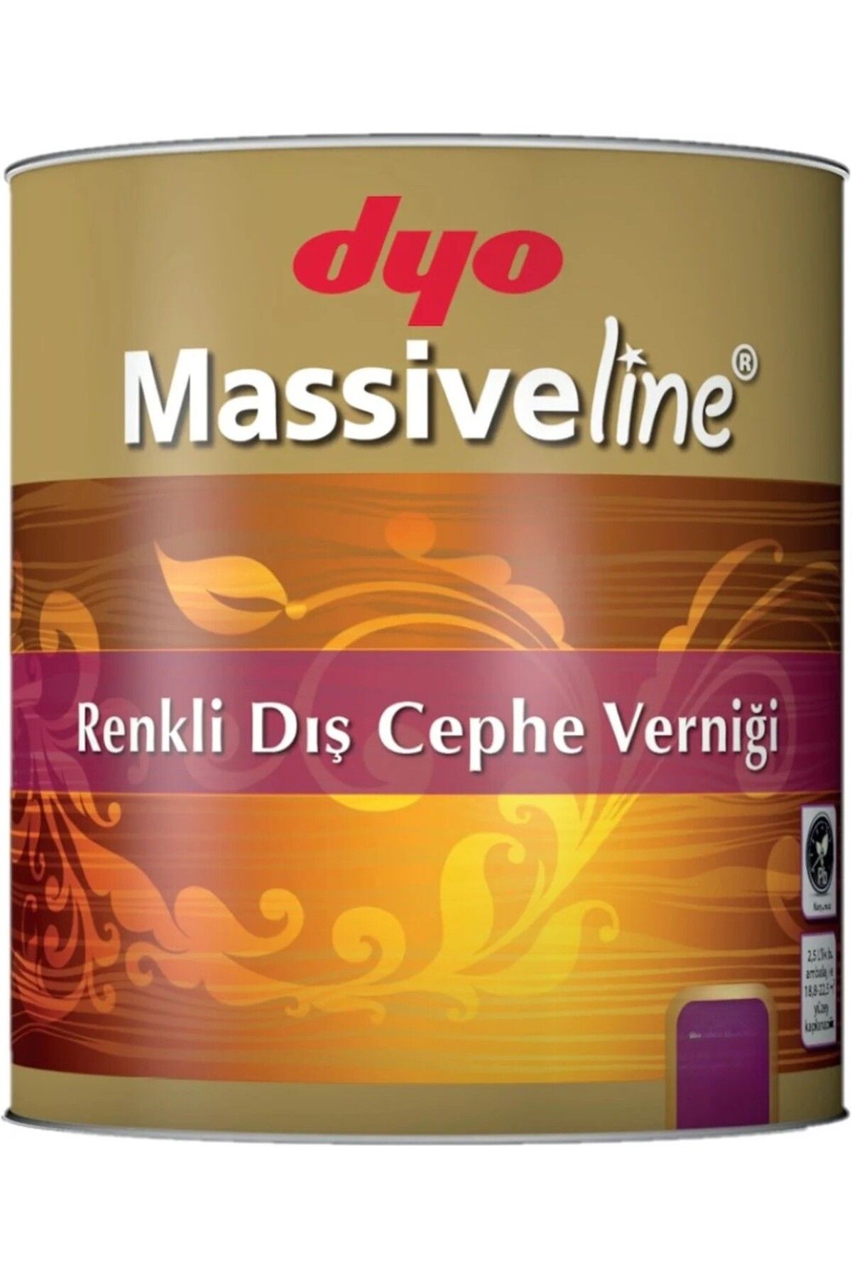 Dyo MASSİVELİNE RENKLİ DIŞ CEPHE VERNİĞİ 2,5 LT HUŞ